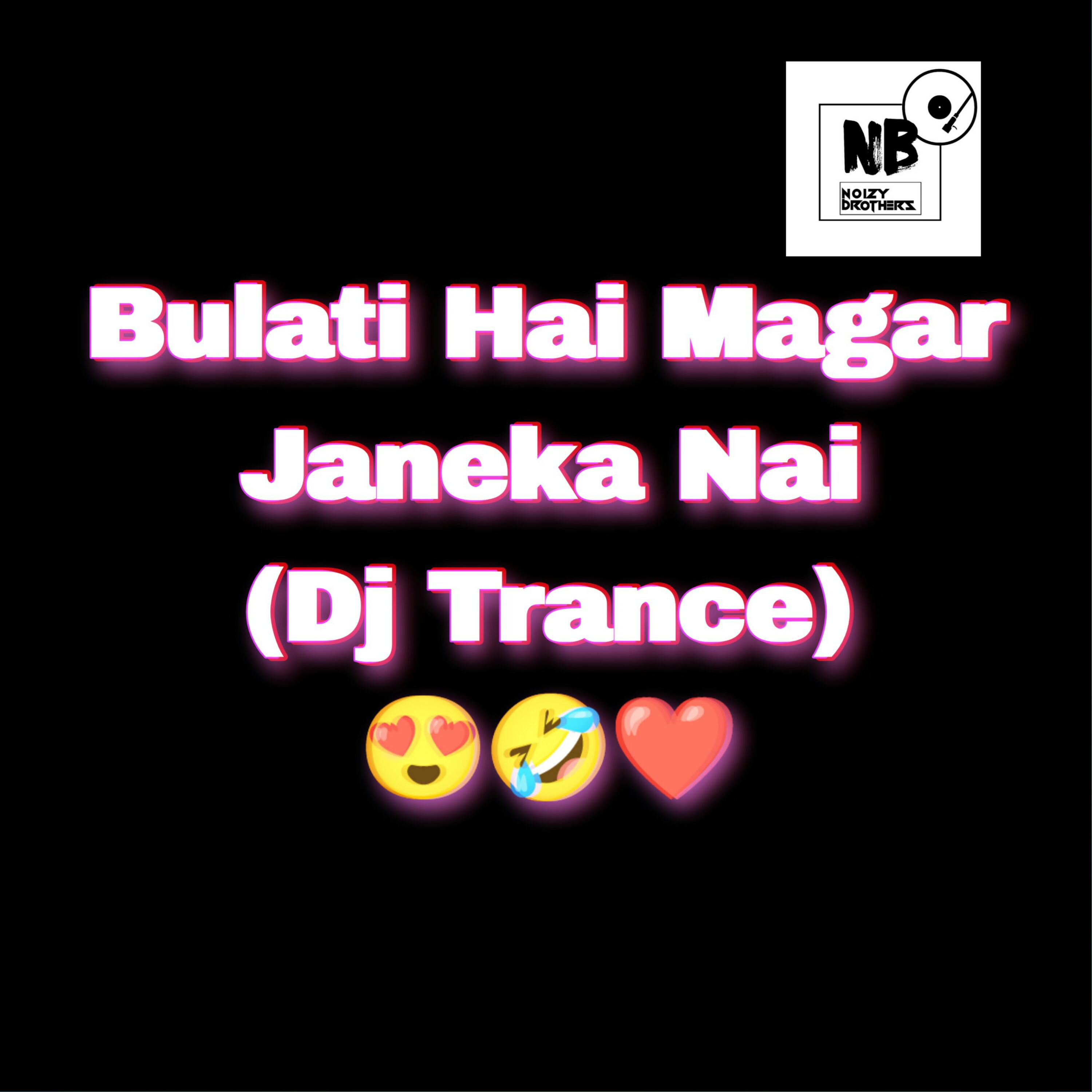 Постер альбома Bulati Hai Magar Janeka Nai (DJ Trance)