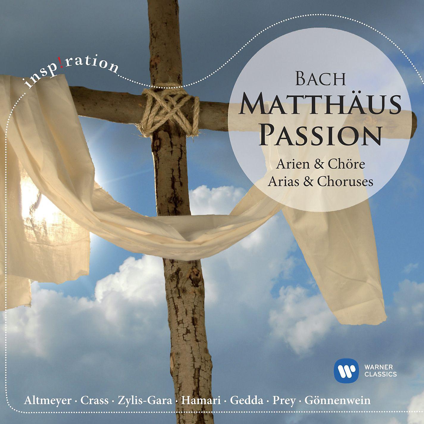 Постер альбома J.S. Bach: Matthäus-Passion - Arien & Chöre