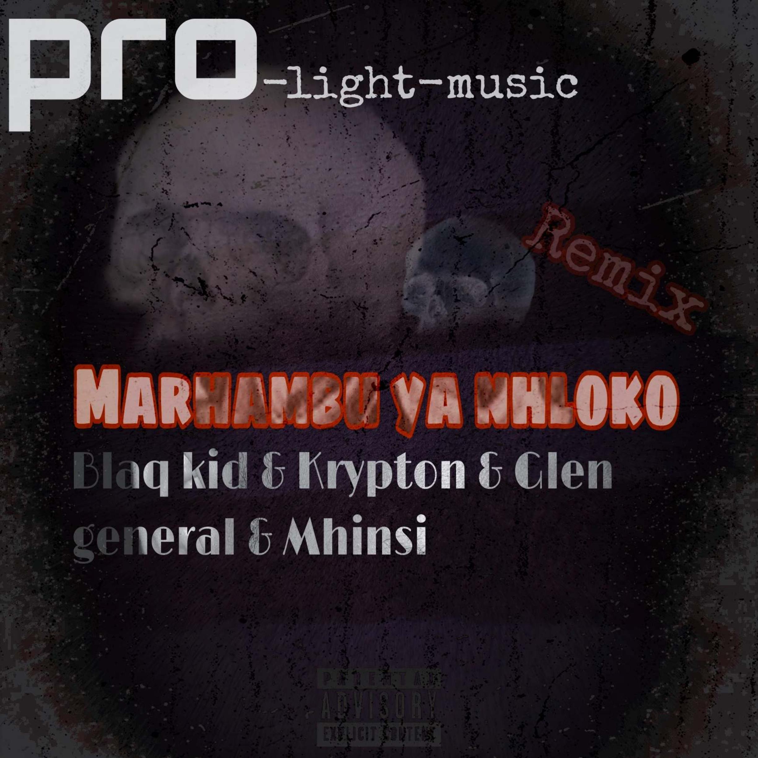 Постер альбома Pro-light-music Marhambu Ya Nhloko (Remix)