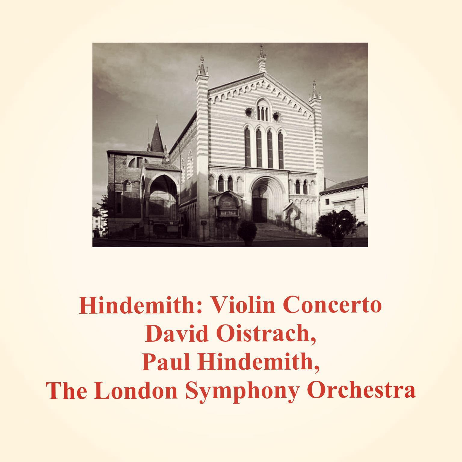 Постер альбома Hindemith: Violin Concerto