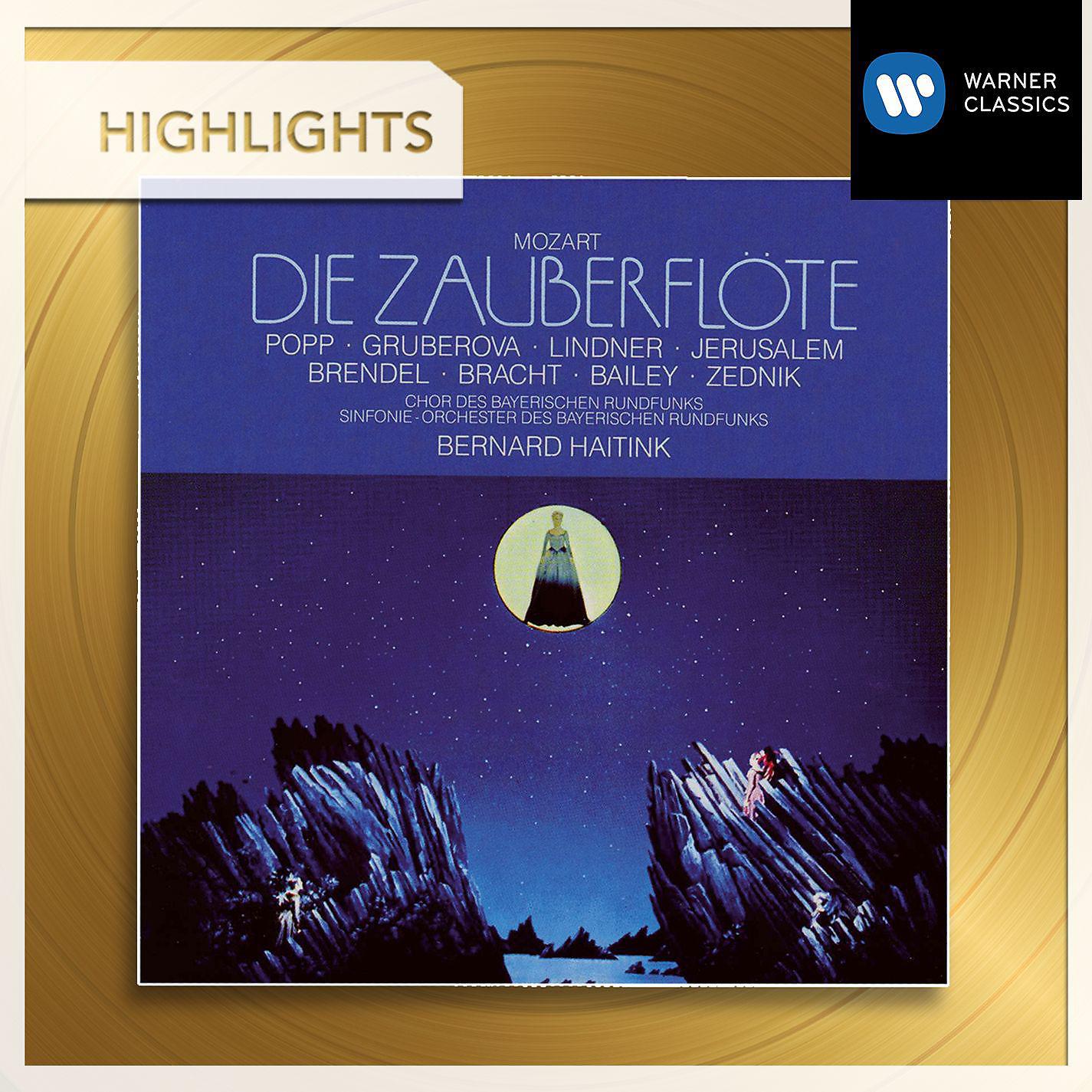 Постер альбома Wolfgang Amadeus Mozart: Die Zauberflote (Highlights)