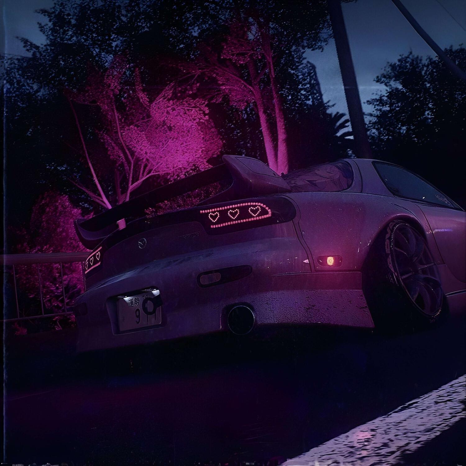 The automotivo infernal 1.0 purple slowed. Purple rx7 Touge. Сохры машины. Phonk машины. Дрифт сохраненки.