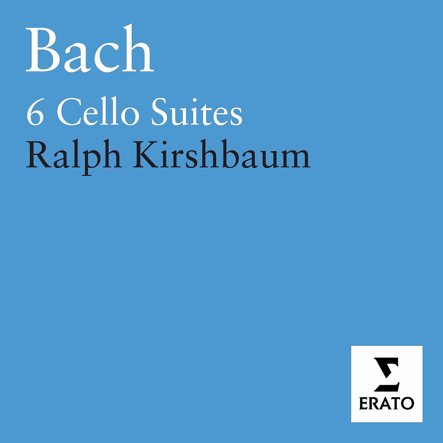 Ralph Kirshbaum - Cello Suite No. 3 in C Major, BWV 1009: IV. Sarabande