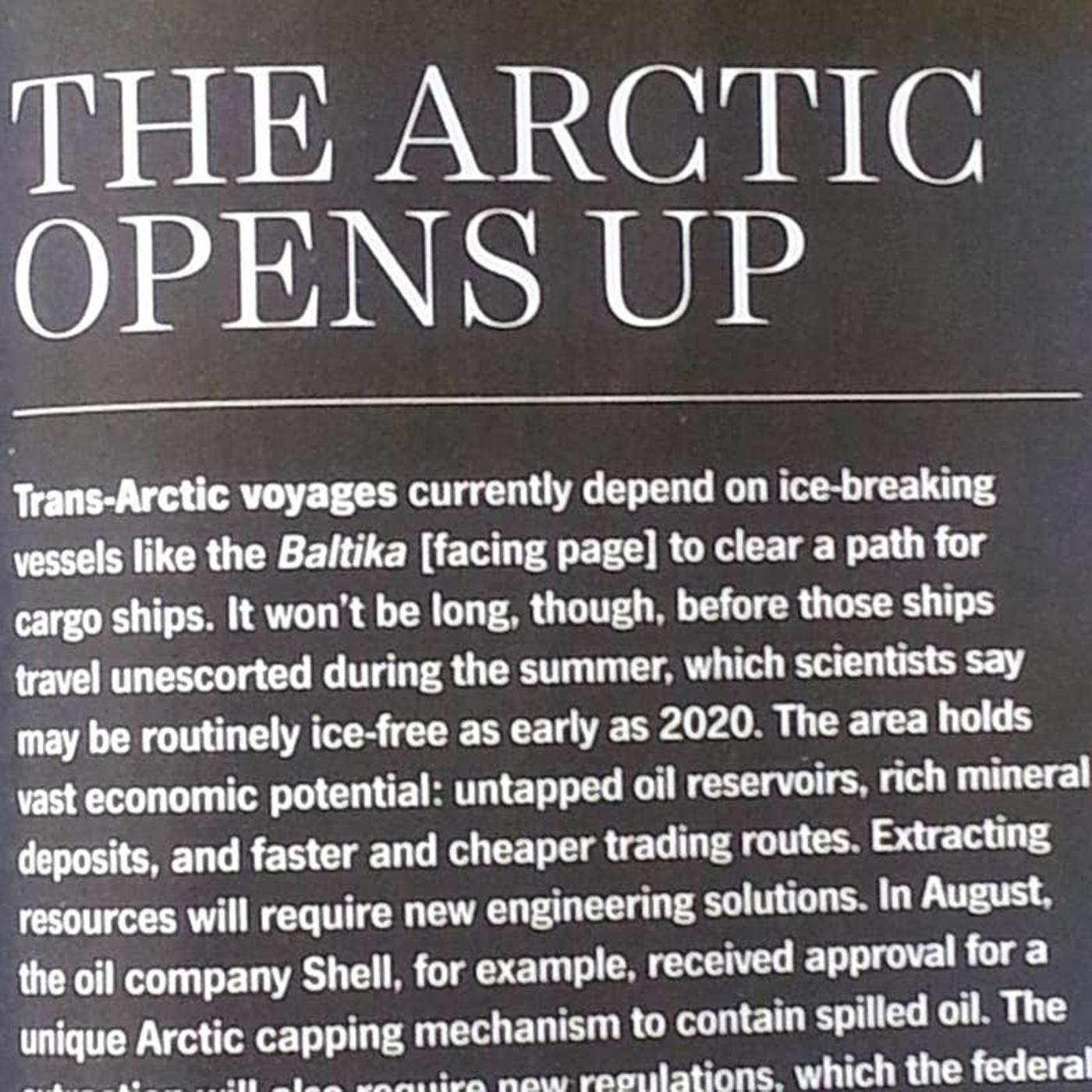 Постер альбома The Arctic Opens Up