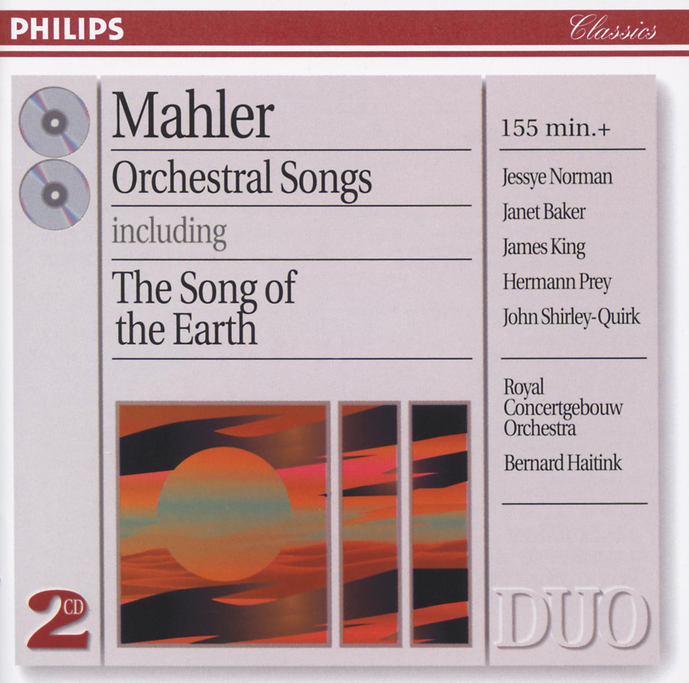 Постер альбома Mahler: Orchestral Songs
