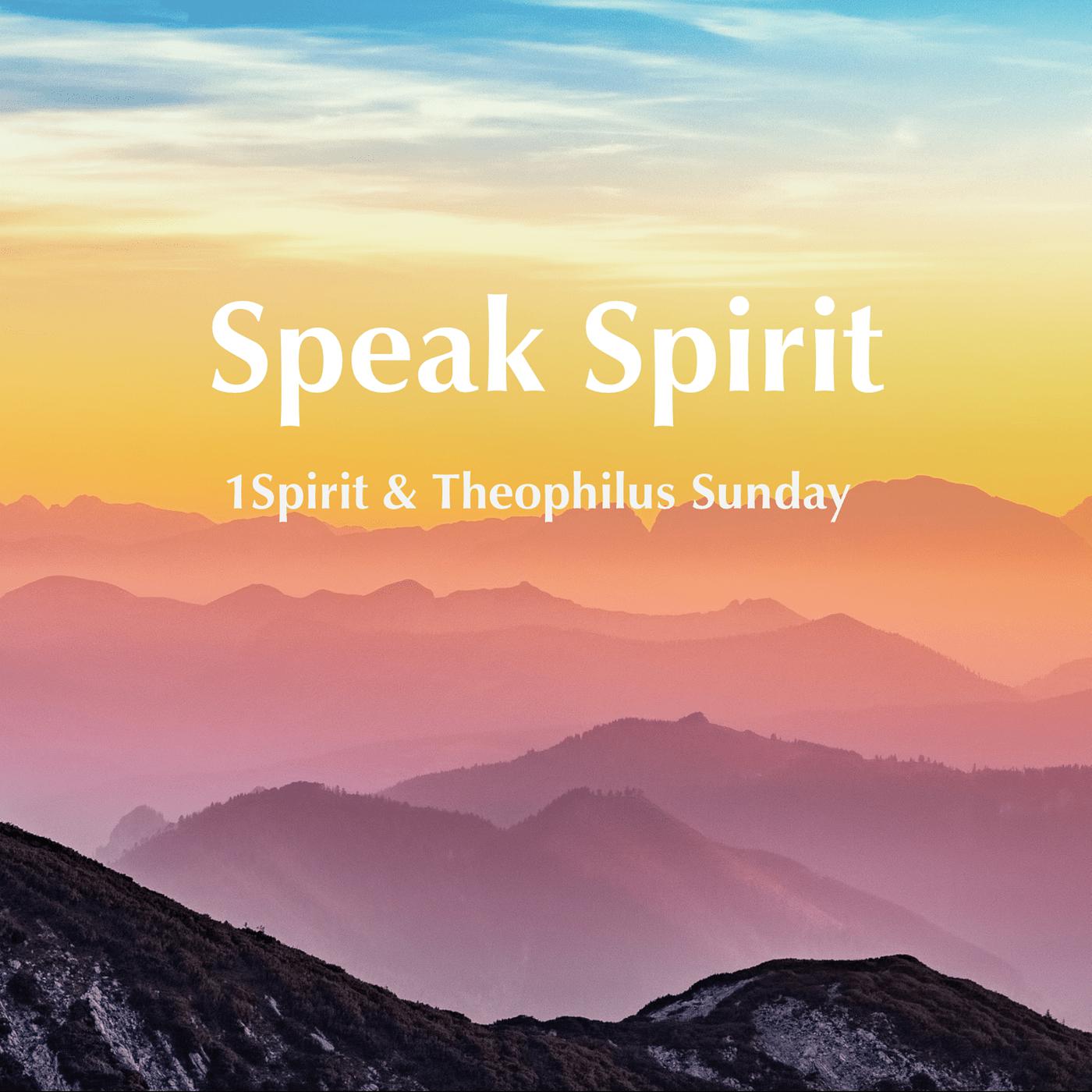 Постер альбома Speak Spirit (Live)