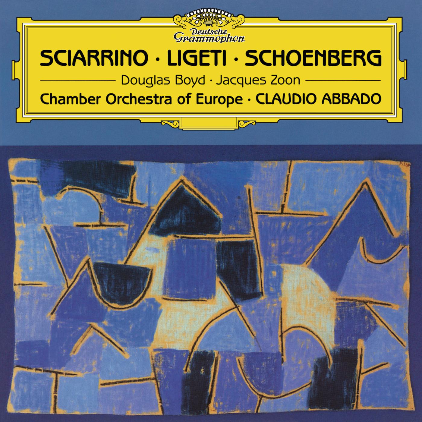 Постер альбома Sciarrino - Ligeti - Schoenberg