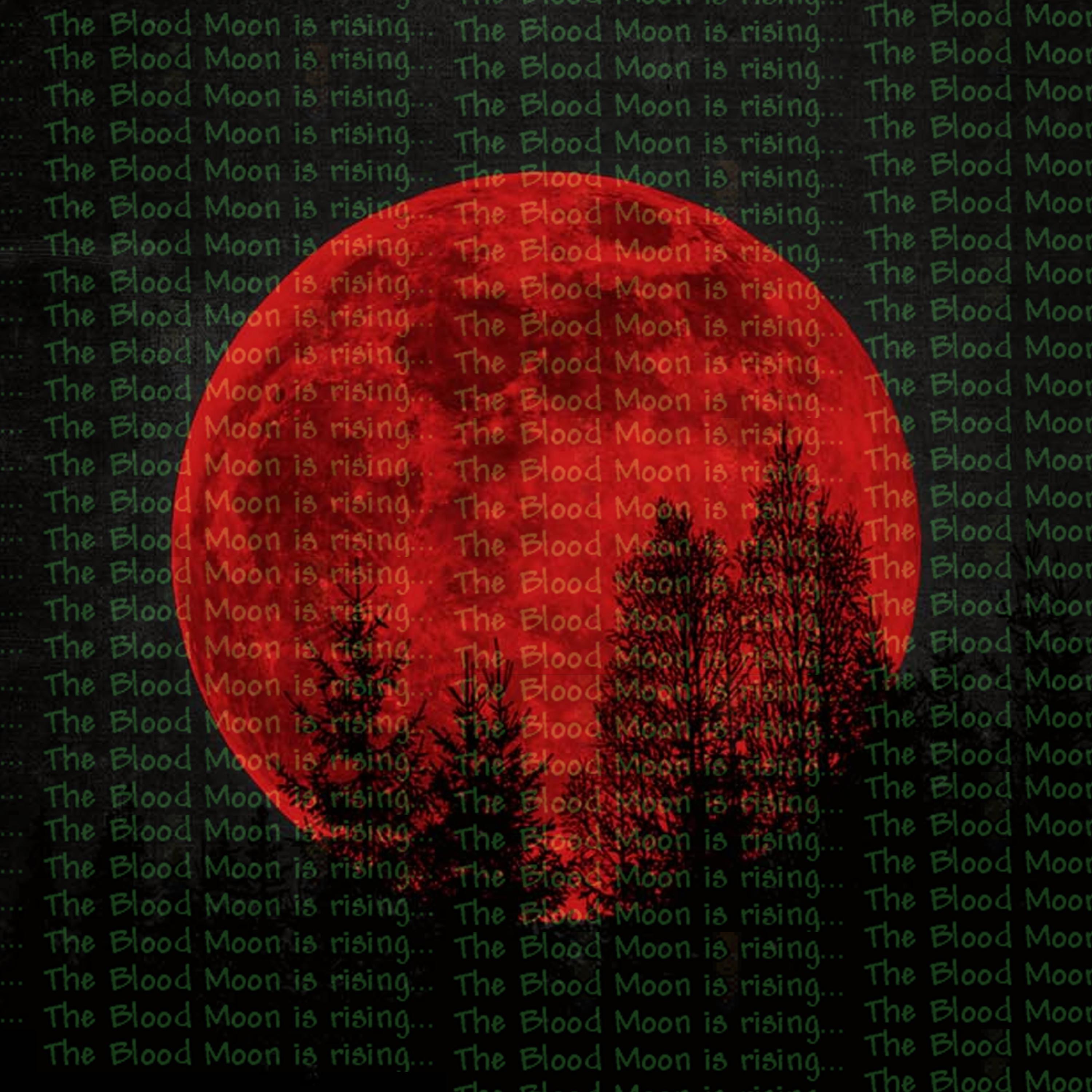Постер альбома кровавая луна