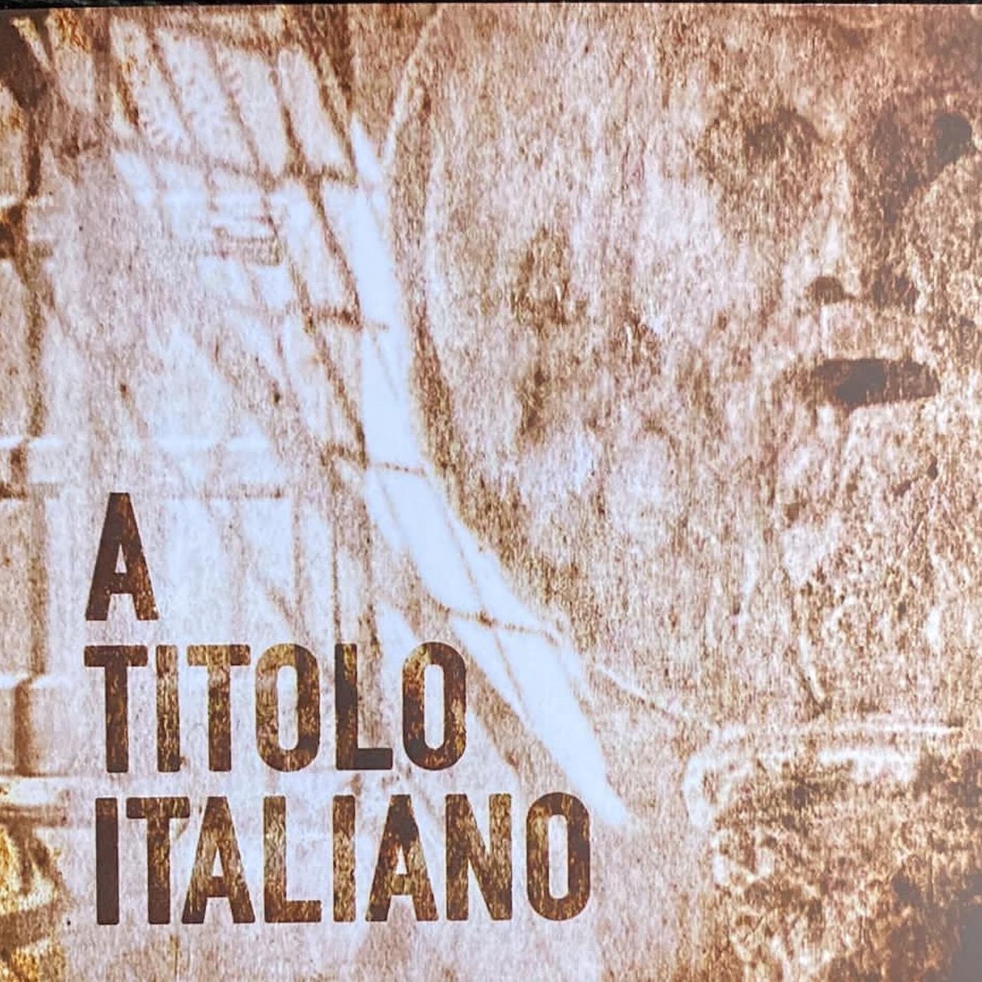 Постер альбома A TITOLO ITALIANO
