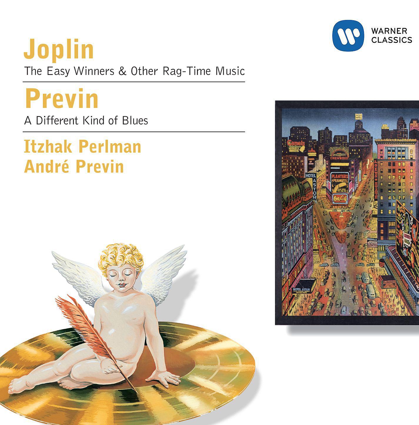 Постер альбома Joplin, Previn: Ragtime & Blues