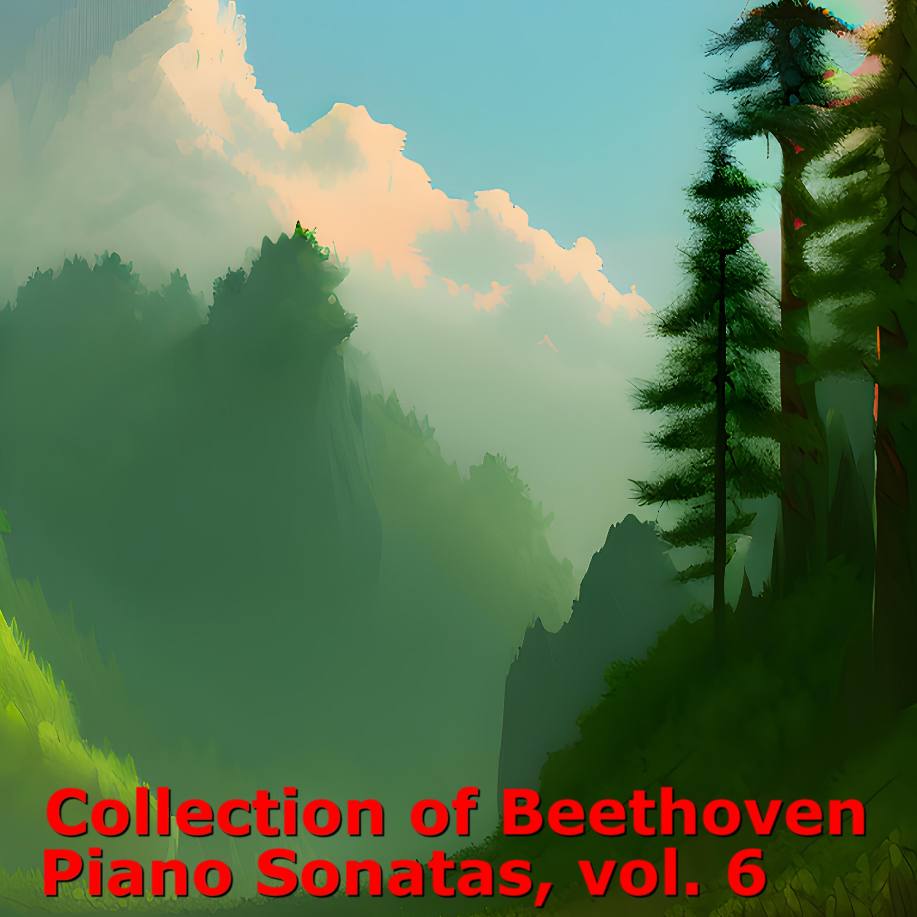 Постер альбома Collection of Beethoven Piano Sonatas, vol. 6