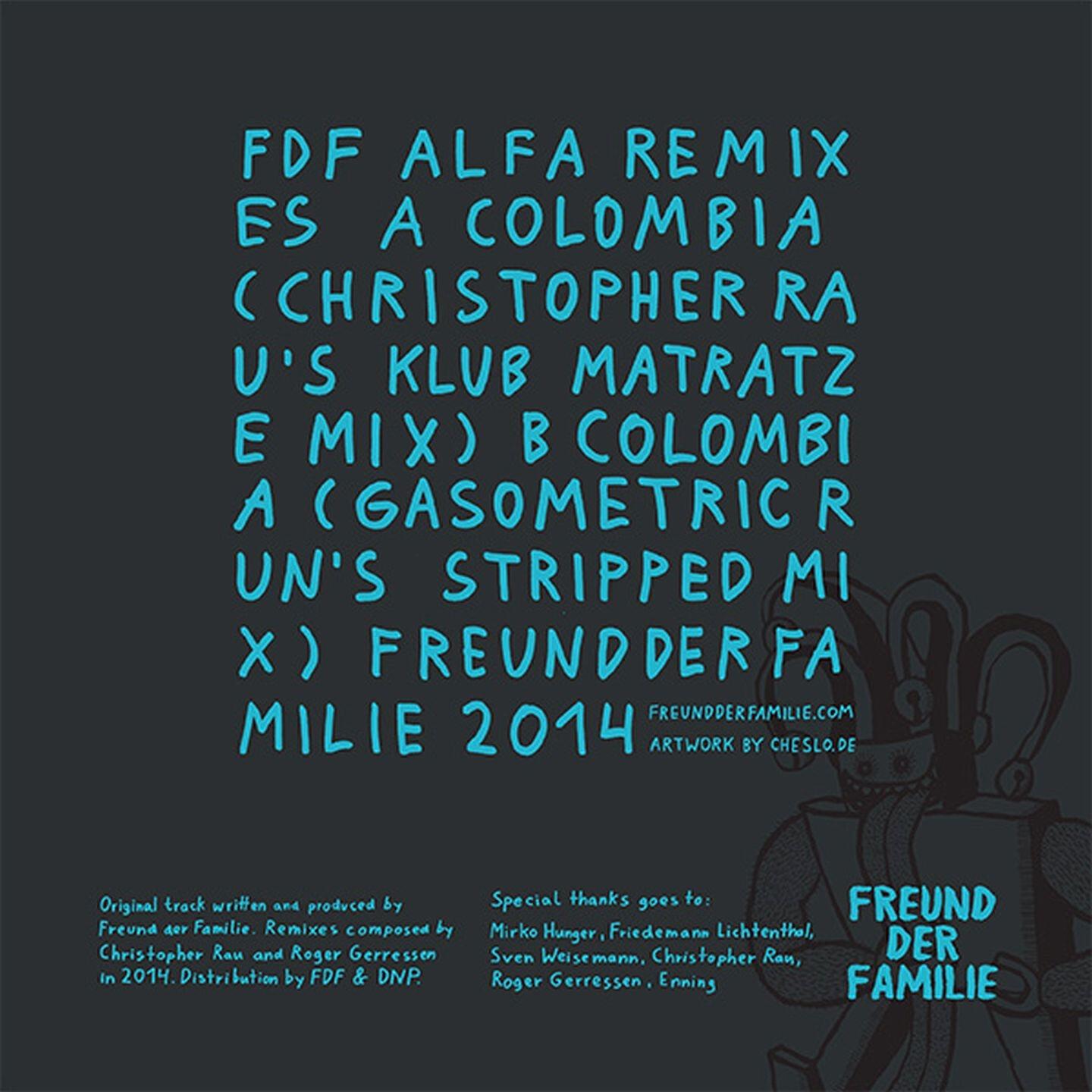 Freund der Familie - Colombia (Christopher Rau's Klub Matratze Mix)