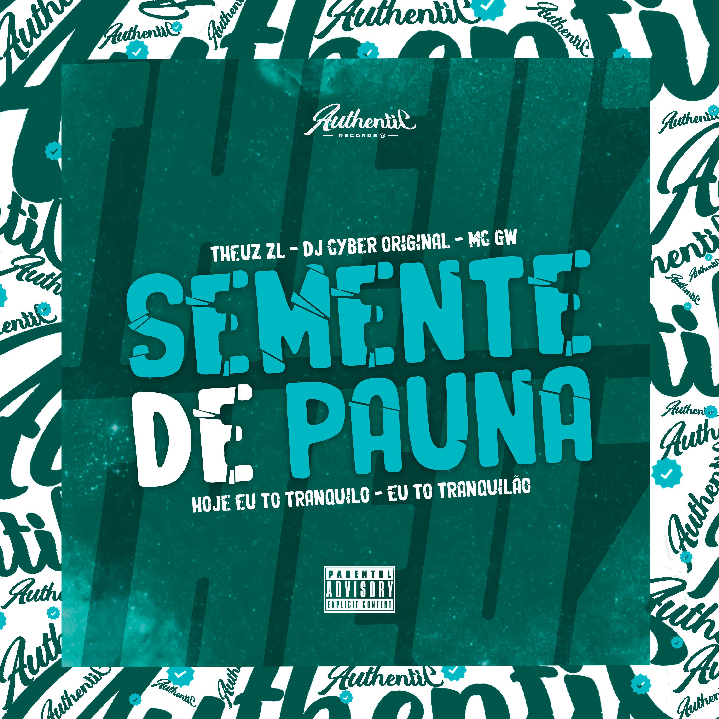 Постер альбома Semente de Pauna - Hoje Eu To Tranquilo, Eu To Tranquilão