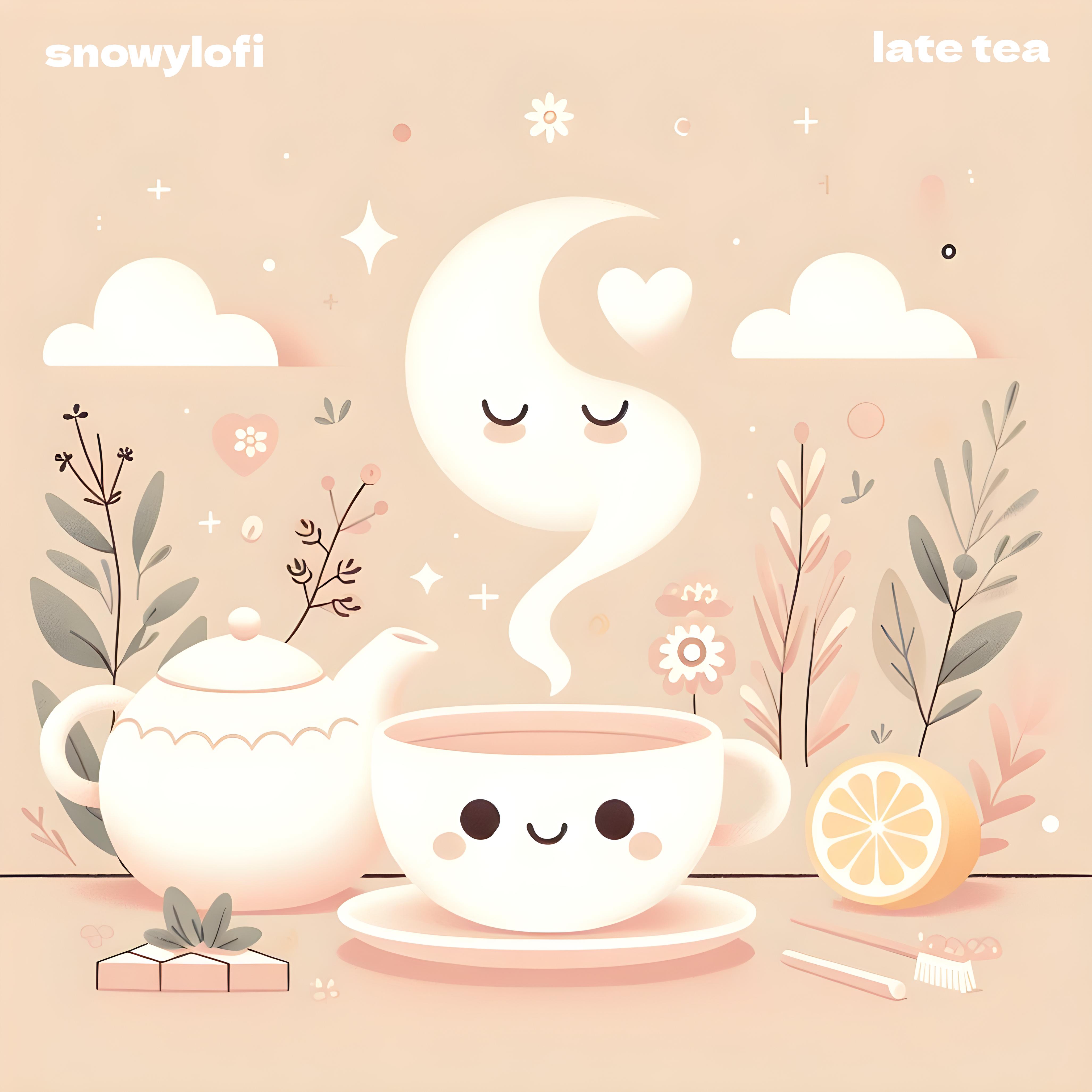 Постер альбома late tea