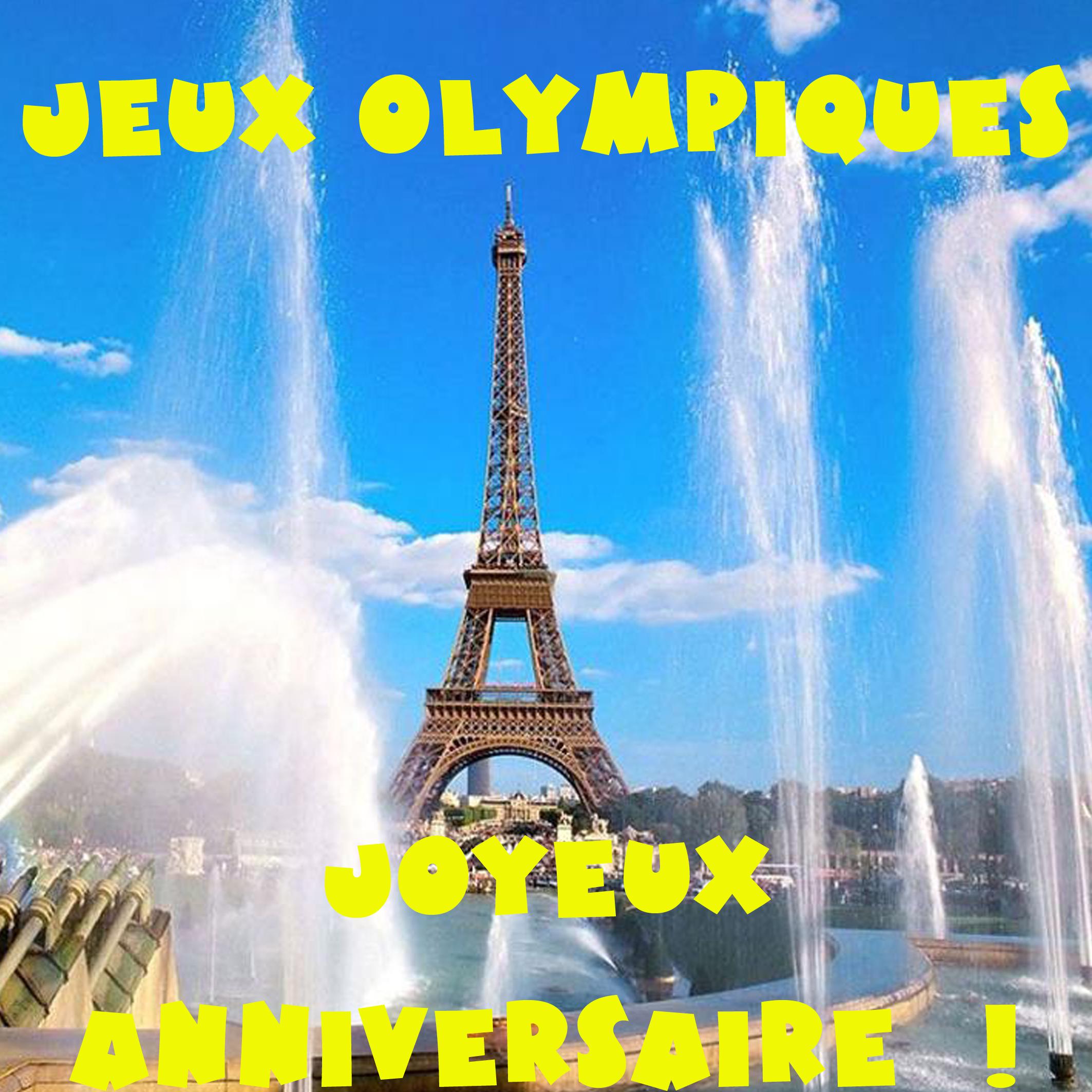 Постер альбома Joyeux Anniversaire Jeux Olympiques !