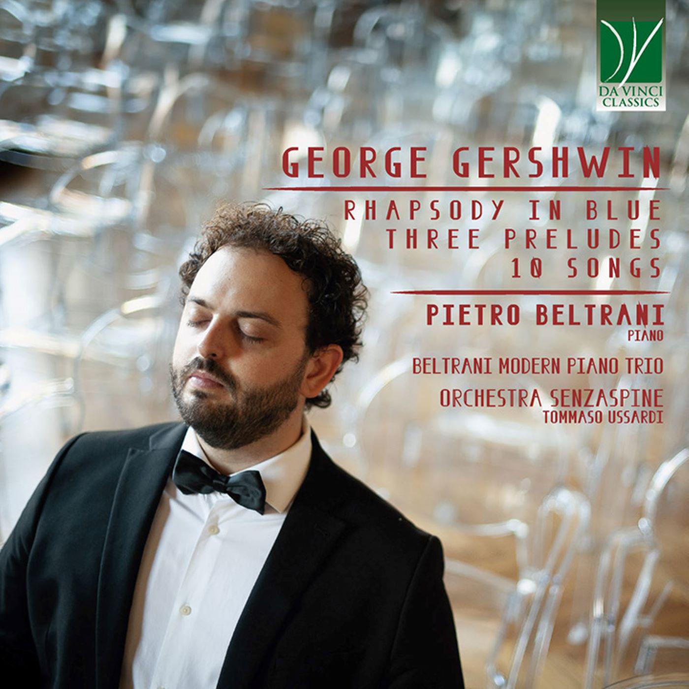 Постер альбома George Gershwin: Rhapsody in Blue, Three Preludes, 10 Songs