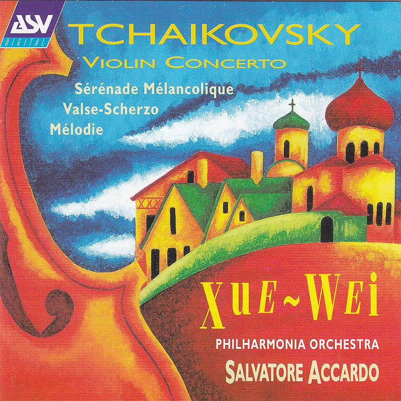 Постер альбома Tchaikovsky: Violin Concerto; Sérénade Mélancolique; Valse-Scherzo; Mélodie