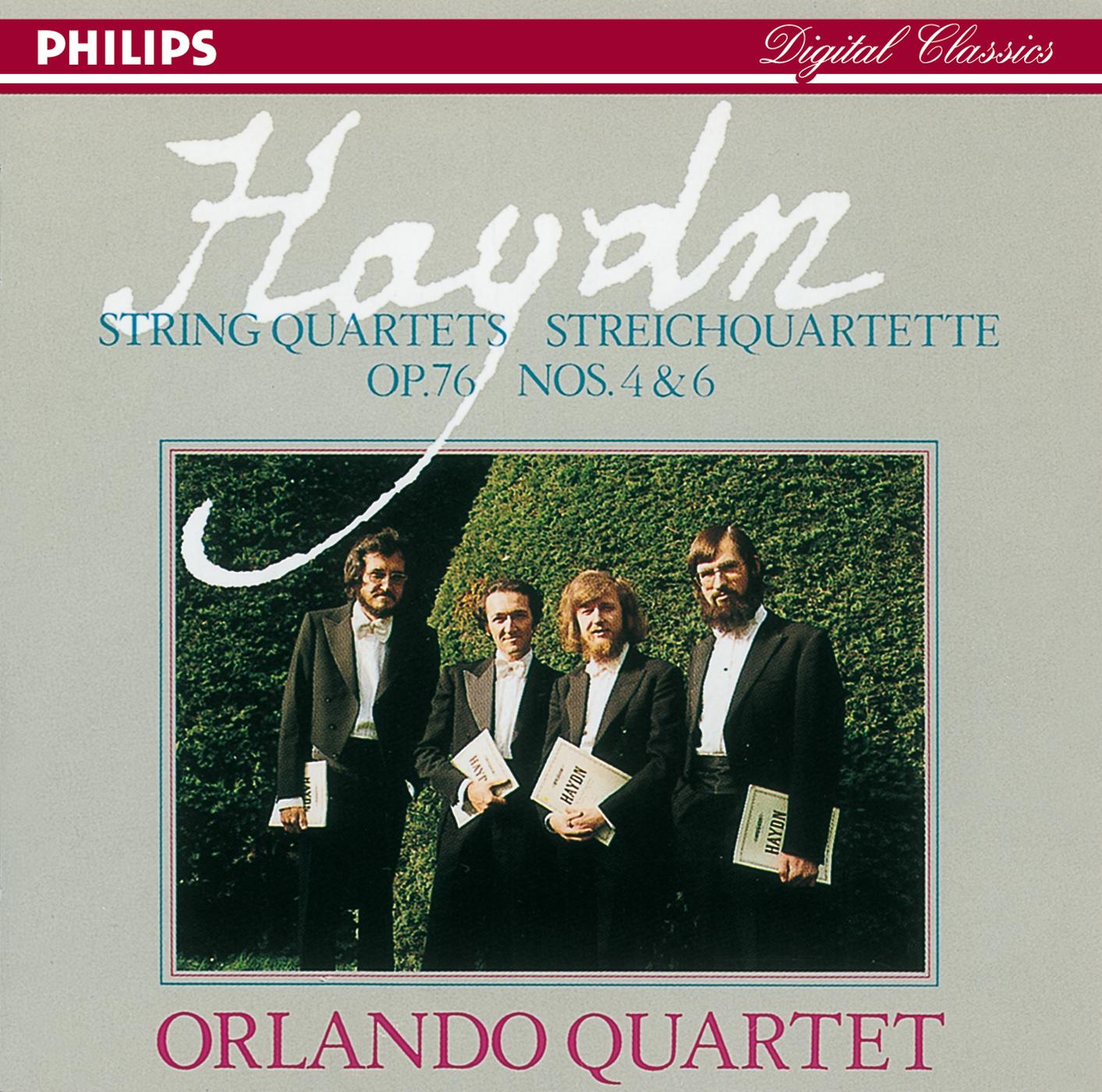 Постер альбома Haydn: String Quartets, Op. 76 Nos. 4 & 6