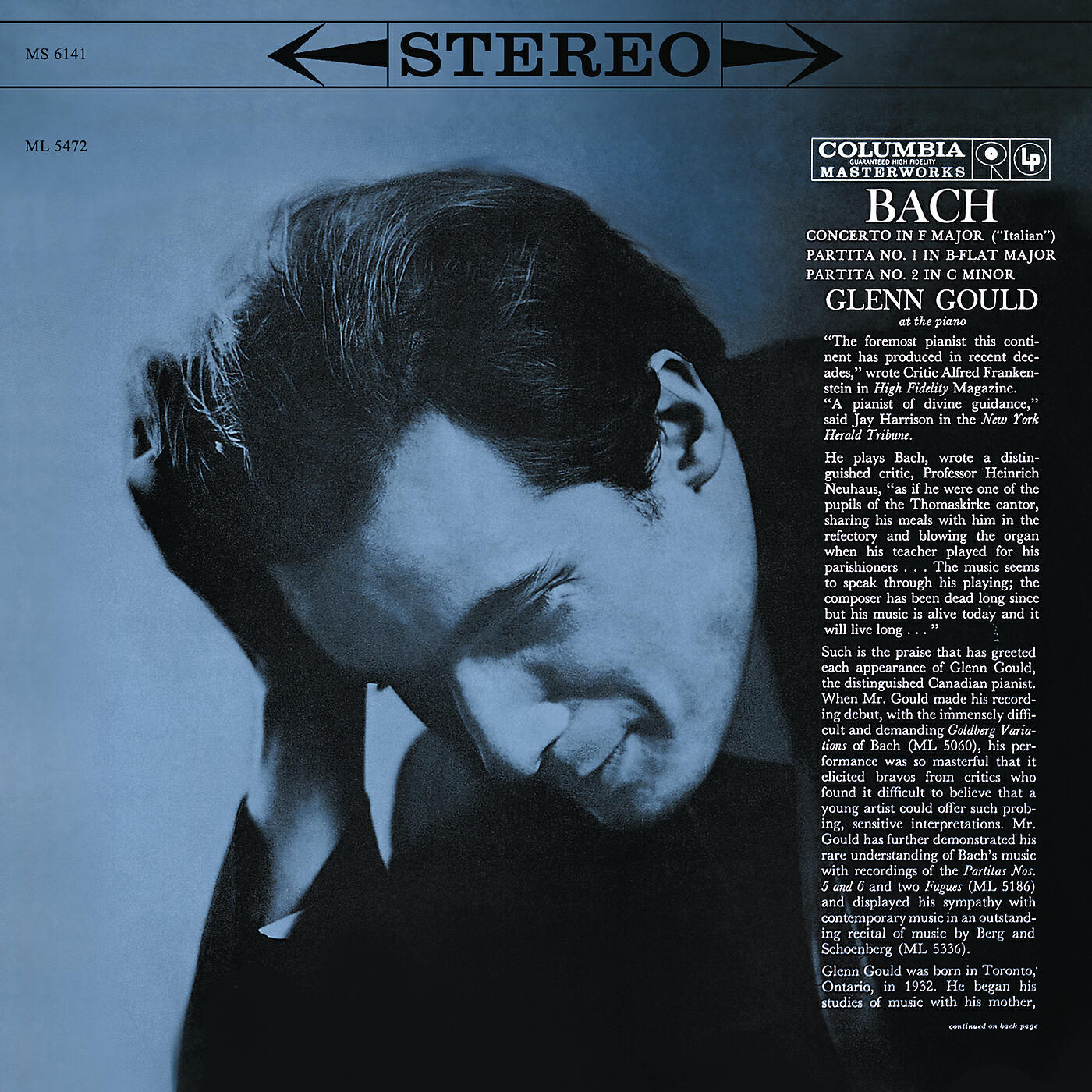 Glenn Gould - Partita No. 2 in C Minor, BWV 826: I. Sinfonia (Remastered)