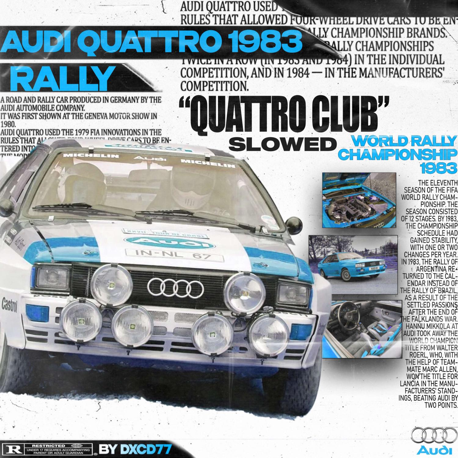 Постер альбома QUATTRO CLUB (Slowed + Reverb)