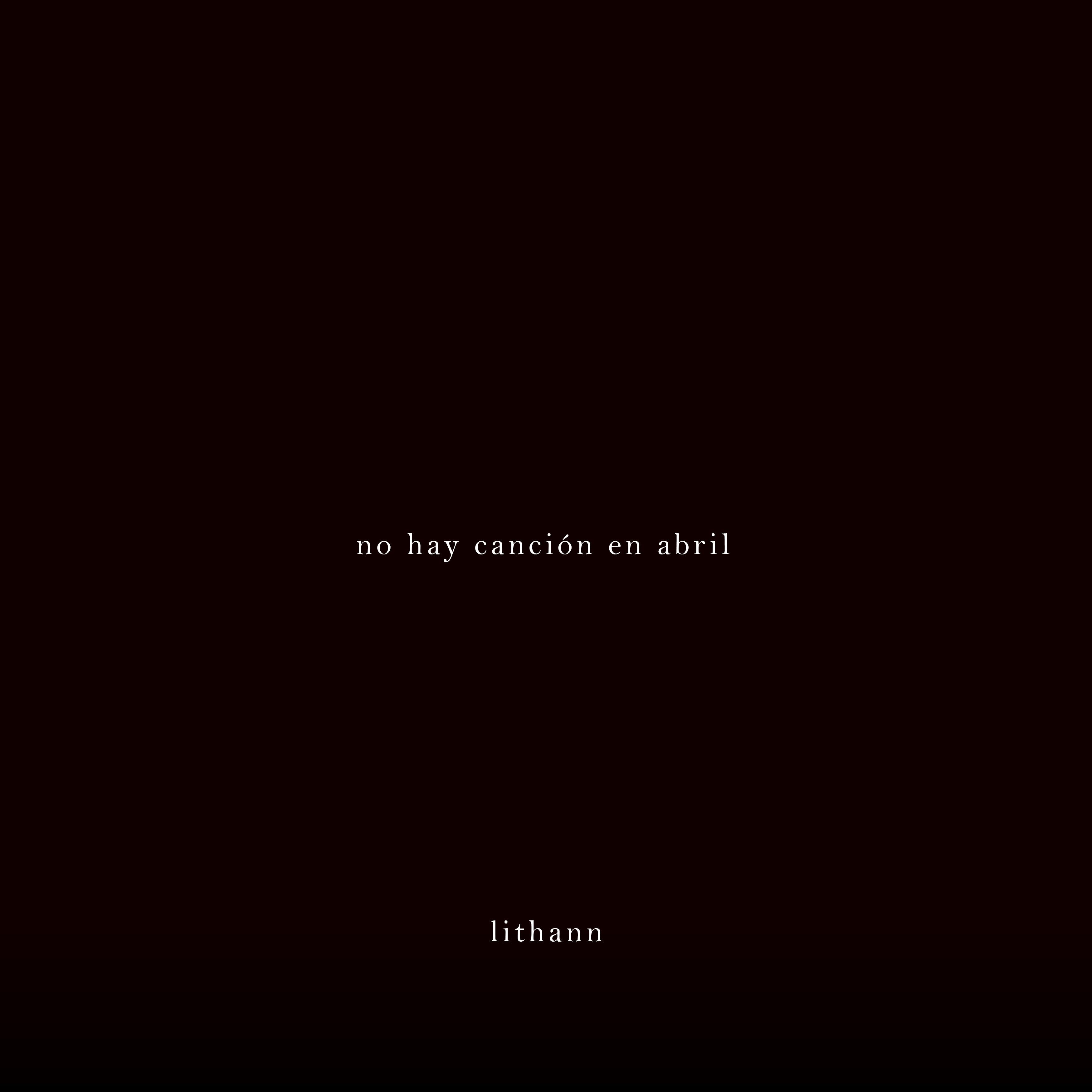 Постер альбома No Hay Canción en Abril :(