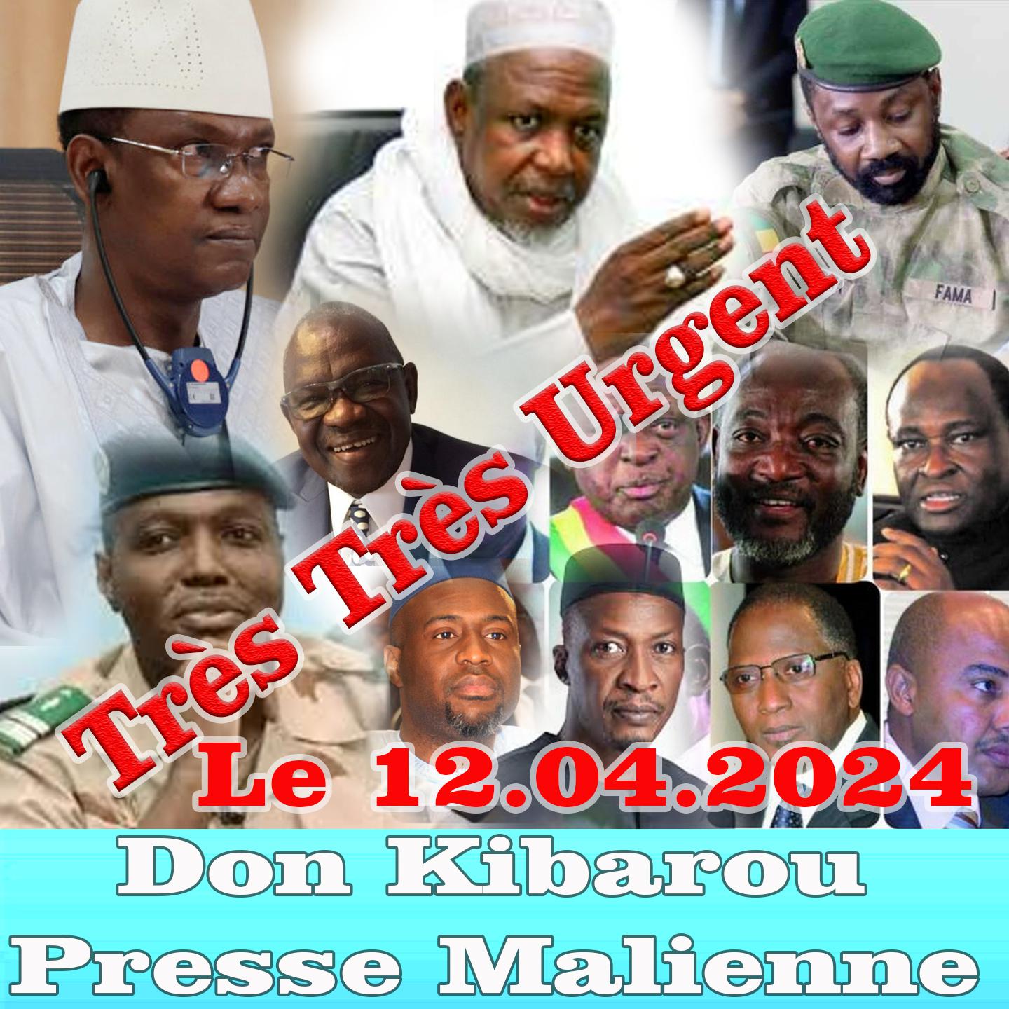 Постер альбома La Revue De Presse De La Radio Kledu Du 12 Avril 2024