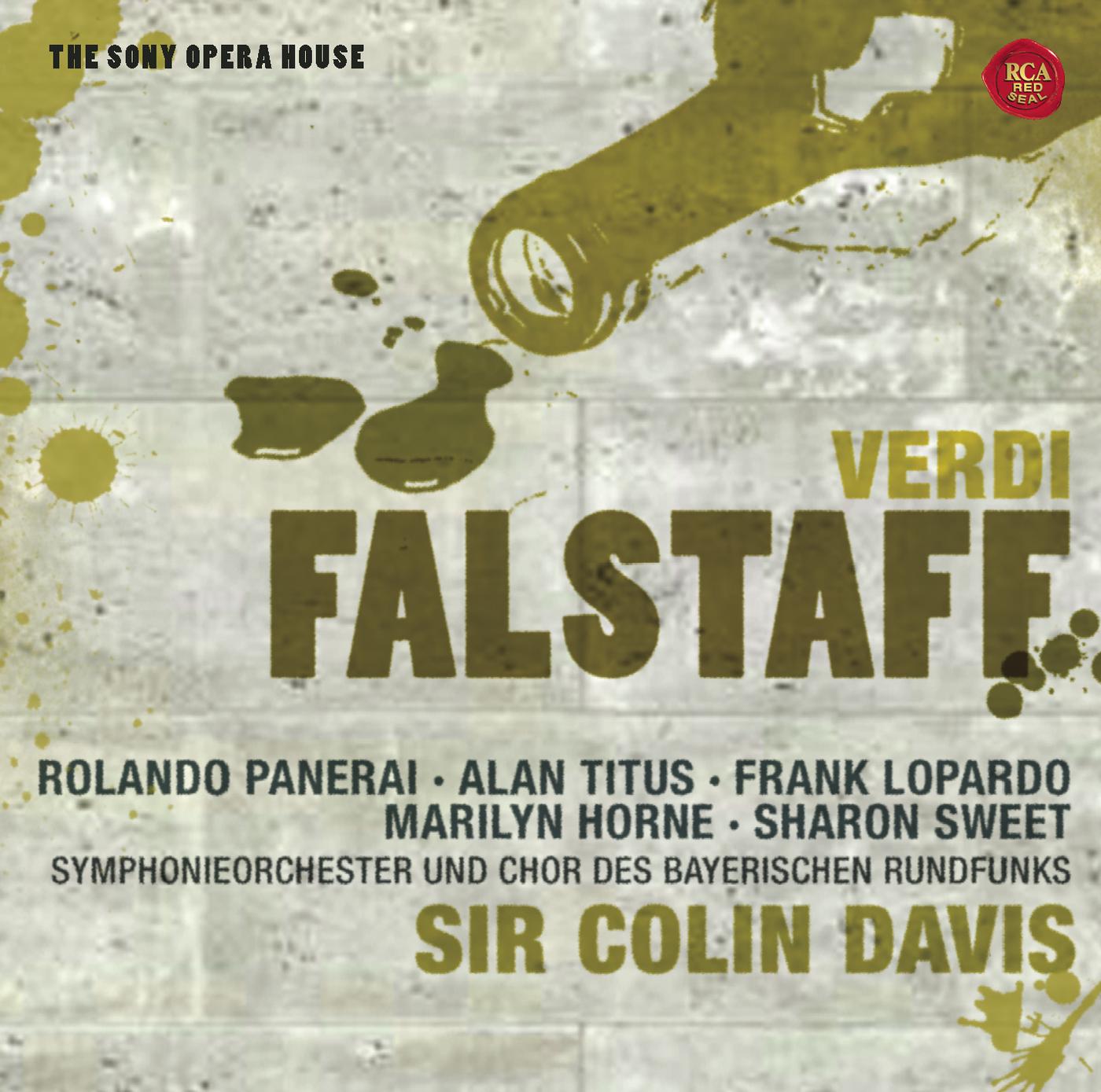 Sir Colin Davis - Verdi: Falstaff; Act 1, Scene 1: Ssss! Sei polli: sei scellini