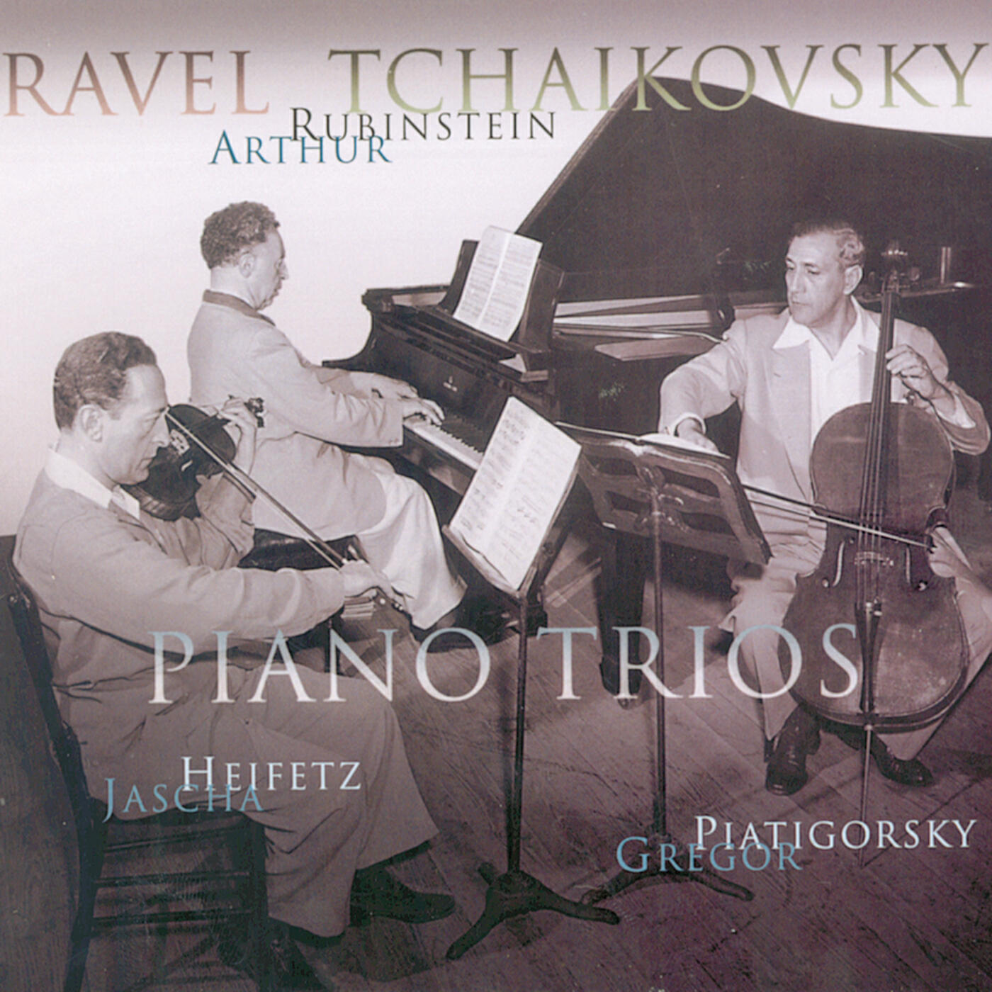 Gregor Piatigorsky - Piano Trio in A Minor, Op. 50: Variation III - Scherzando - Allegro moderato