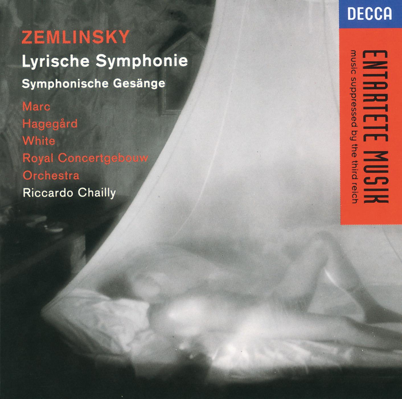 Постер альбома Zemlinsky: Lyric Symphony; Sinfonische Gesänge