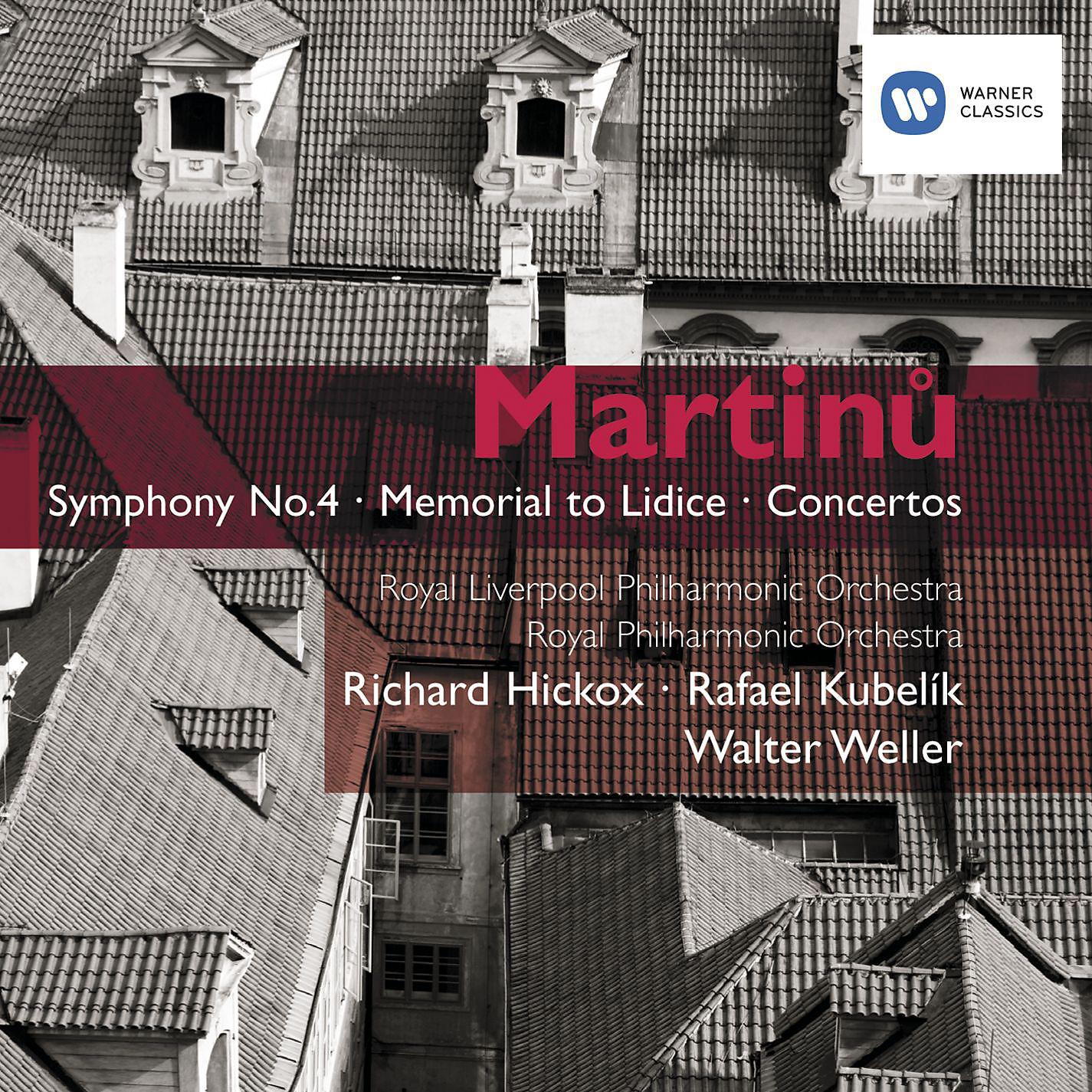 Постер альбома Martinu: Symphony No. 4 & Concertos