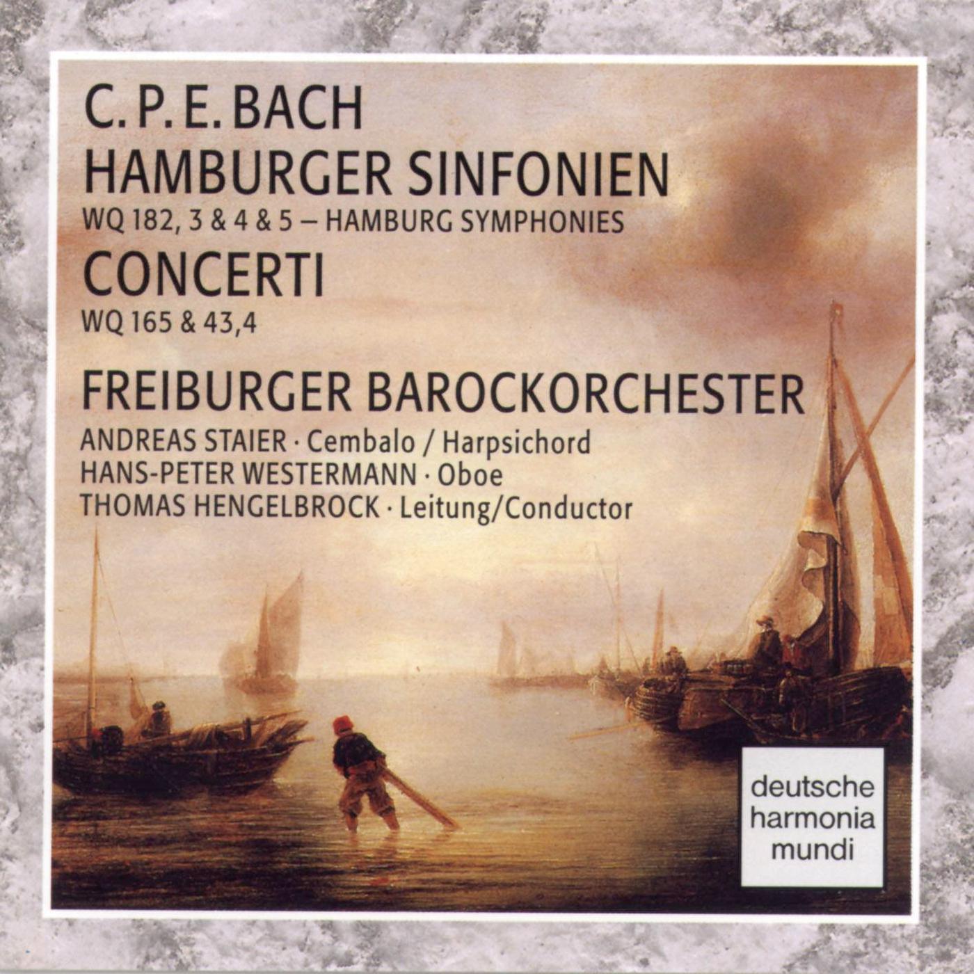 Andreas Staier - Concerto for Harpsichord, Strings and BC in C minor Wq 43/4 (H 474): Poco Adagio