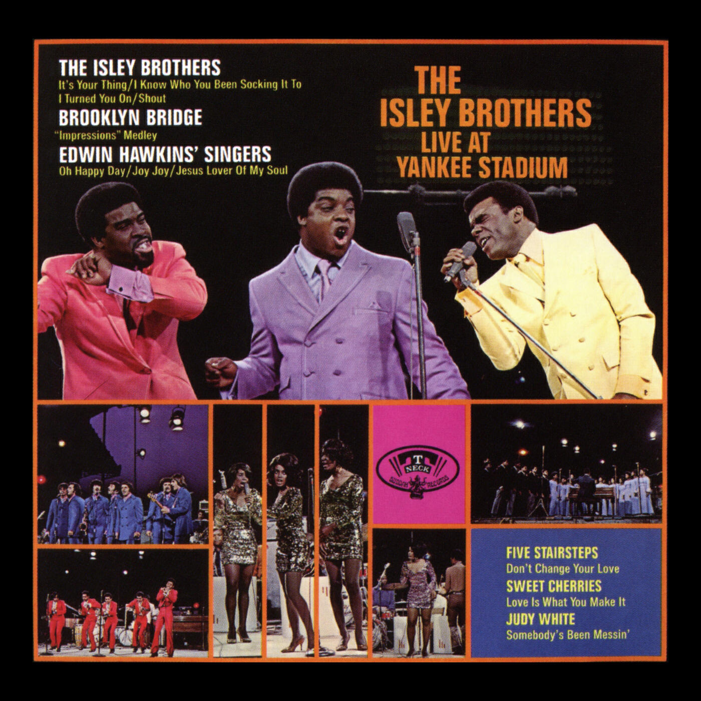 The Isley Brothers - Introduction (Live at Yankee Stadium, Bronx, NY - June 1969)