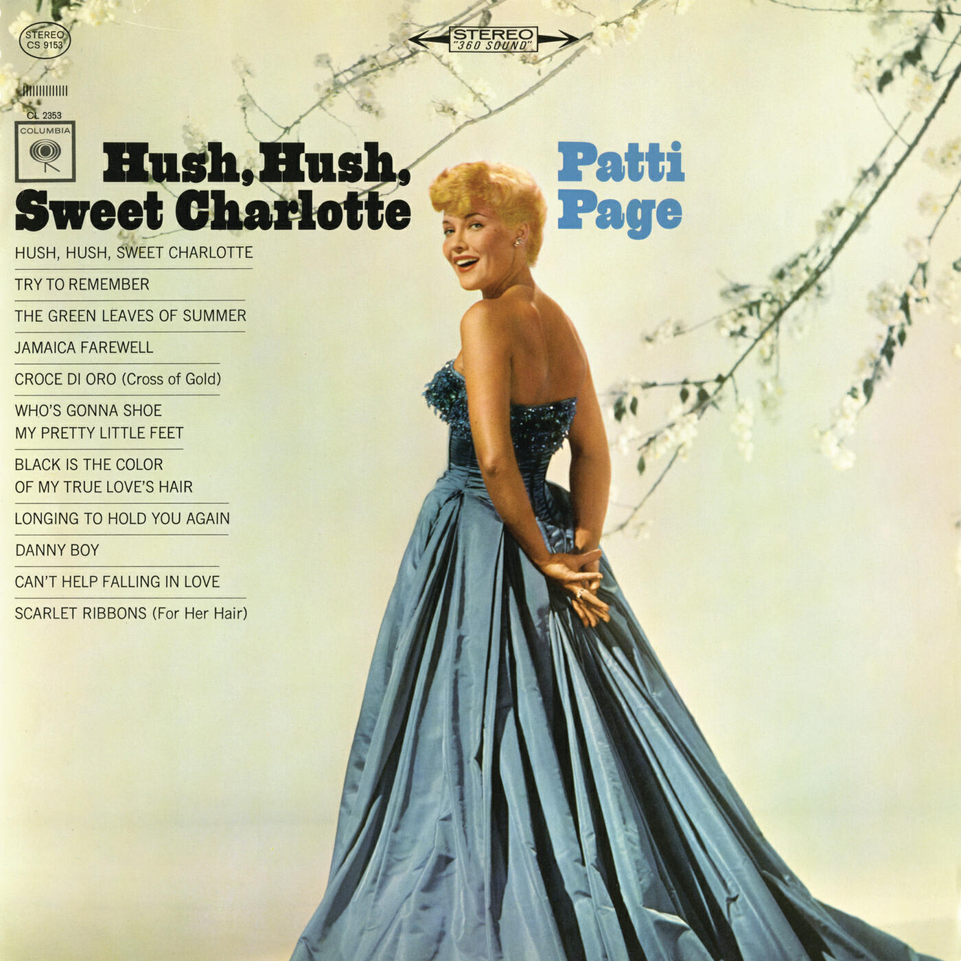 Patti Page - Black Is the Color of My True Love's Hair