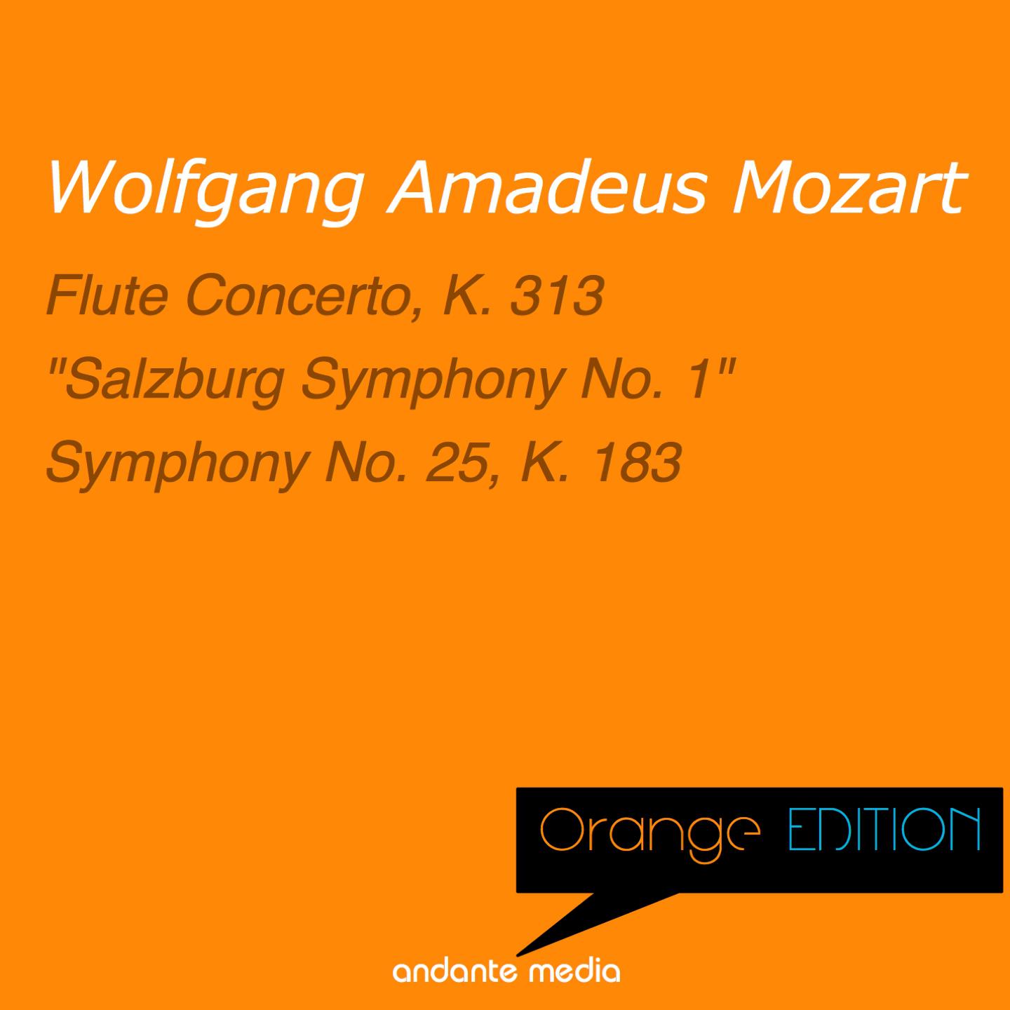 Постер альбома Orange Edition - Mozart: Flute Concerto, K. 313