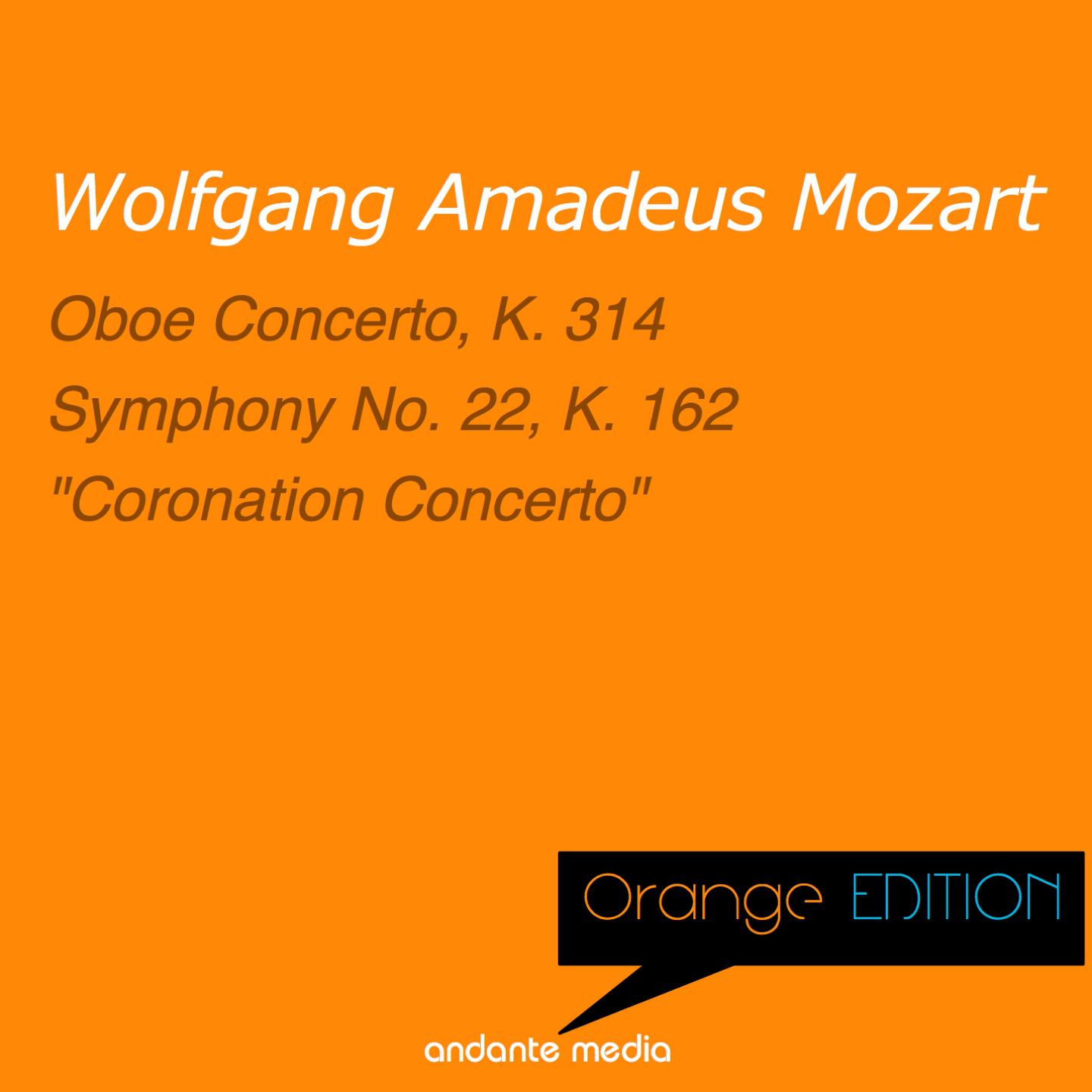 Постер альбома Orange Edition - Mozart: Oboe Concerto, K. 314