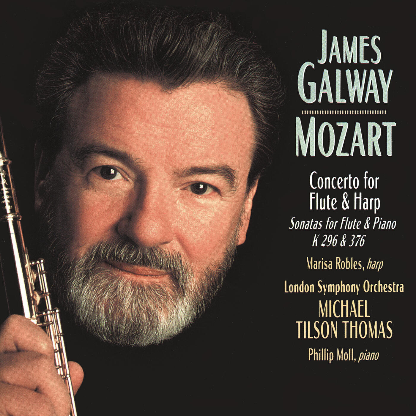 James Galway - Concerto for Flute and Harp, K. 299: II. Andantino