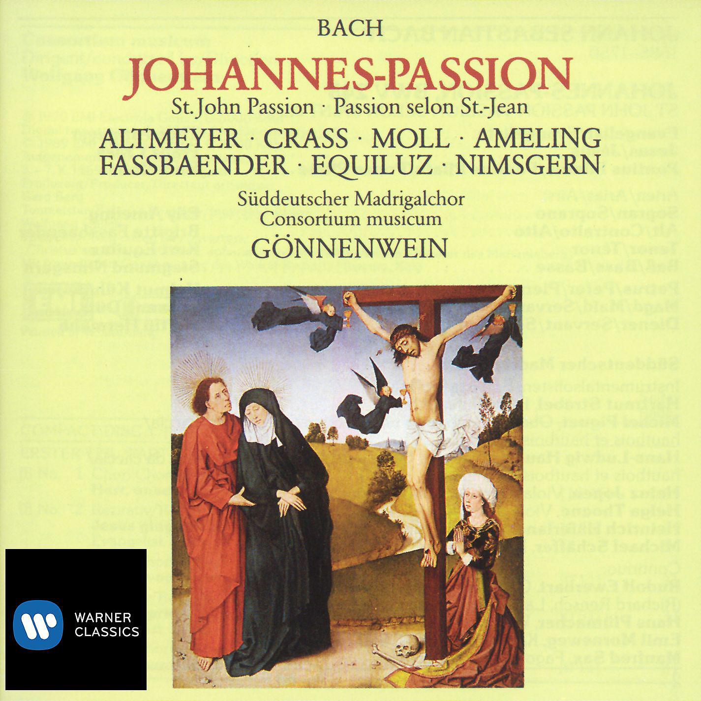 Постер альбома Bach: Johannes-Passion BWV 245 [St. John Passion]