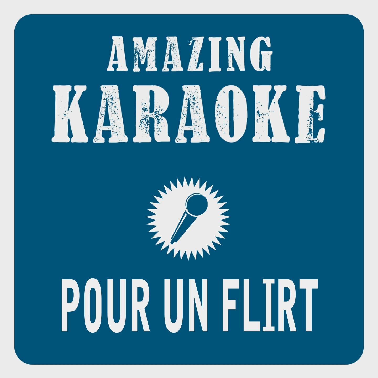 Постер альбома Pour un flirt (Karaoke Version) (Originally Performed By Michel Delpech)