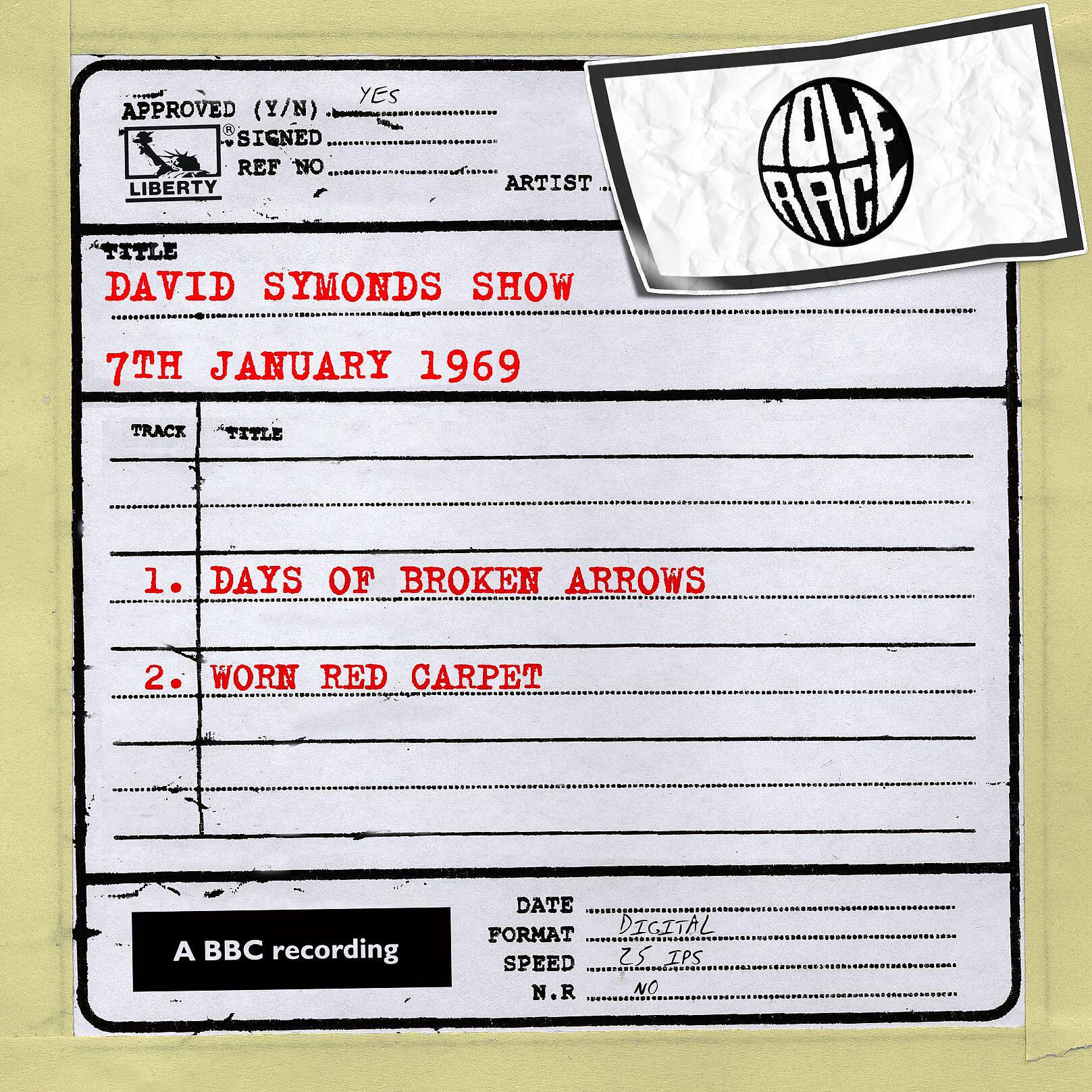 The Idle Race - Worn Red Carpet (David Symonds Show)