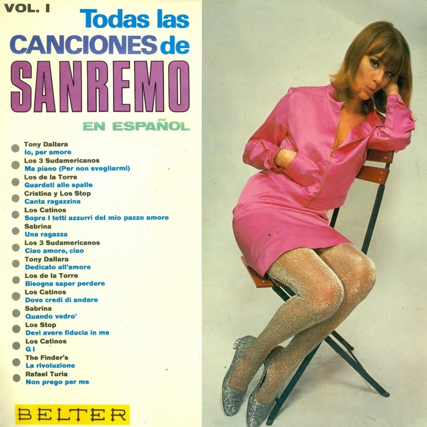 Постер альбома Todas las canciones de sanremo en español, Vol. 1