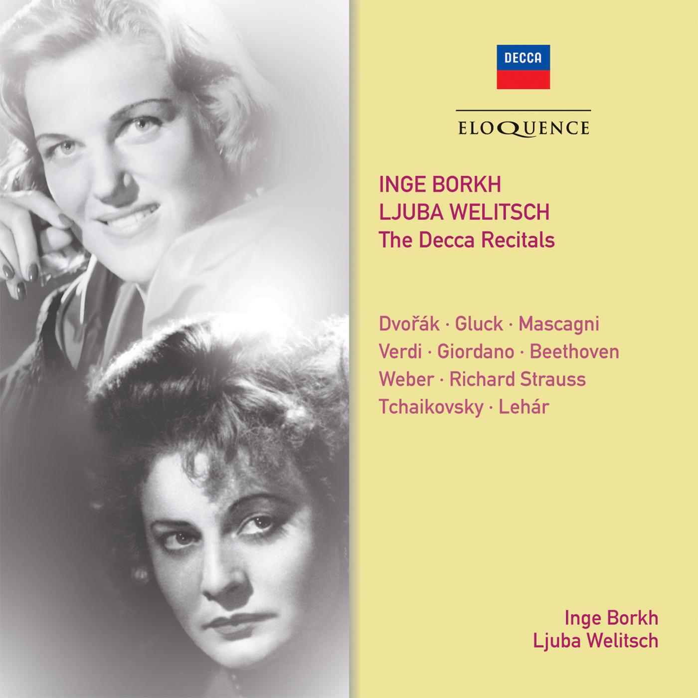 Постер альбома Inge Borkh & Ljuba Welitsch: The Decca Recitals
