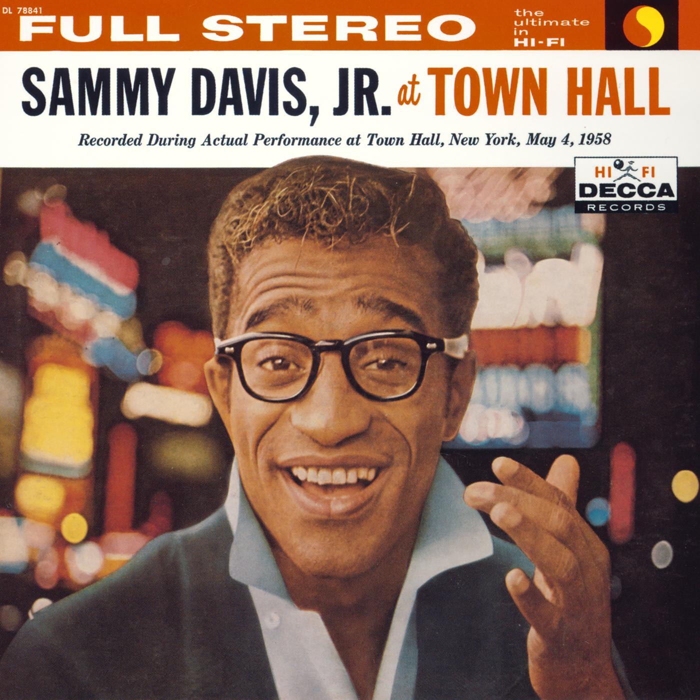 Постер альбома Sammy Davis, Jr. At Town Hall