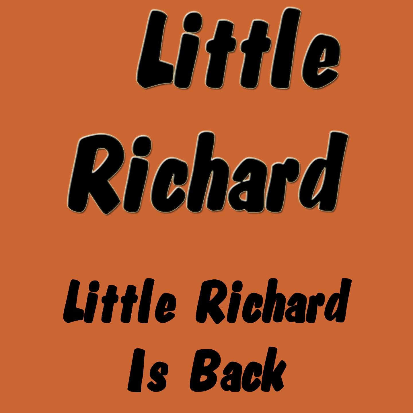 Постер альбома Little Richard Is Back