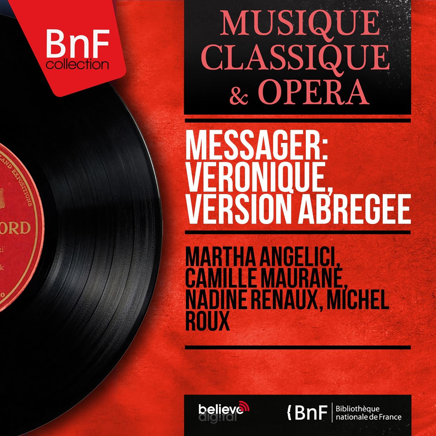 Постер альбома Messager: Véronique, version abrégée (Mono Version)