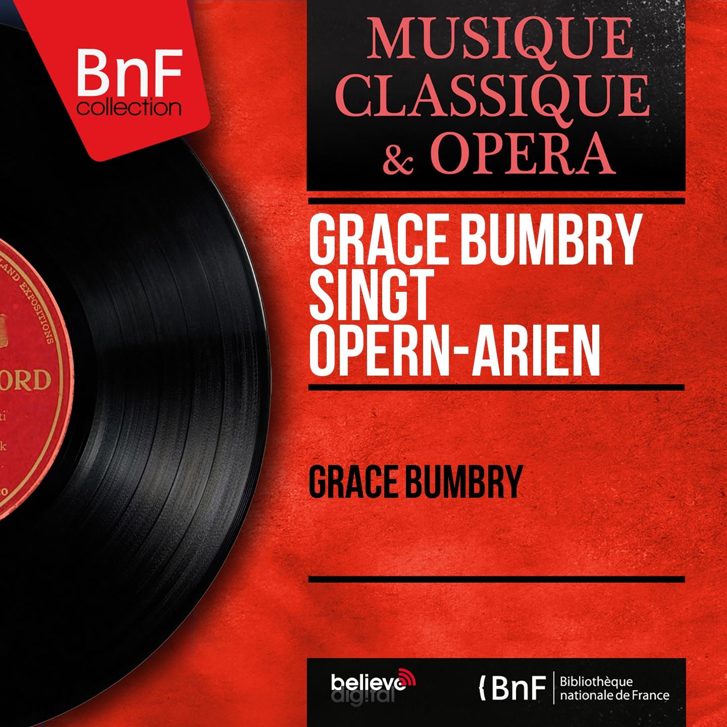 Постер альбома Grace Bumbry singt Opern-Arien (Mono Version)