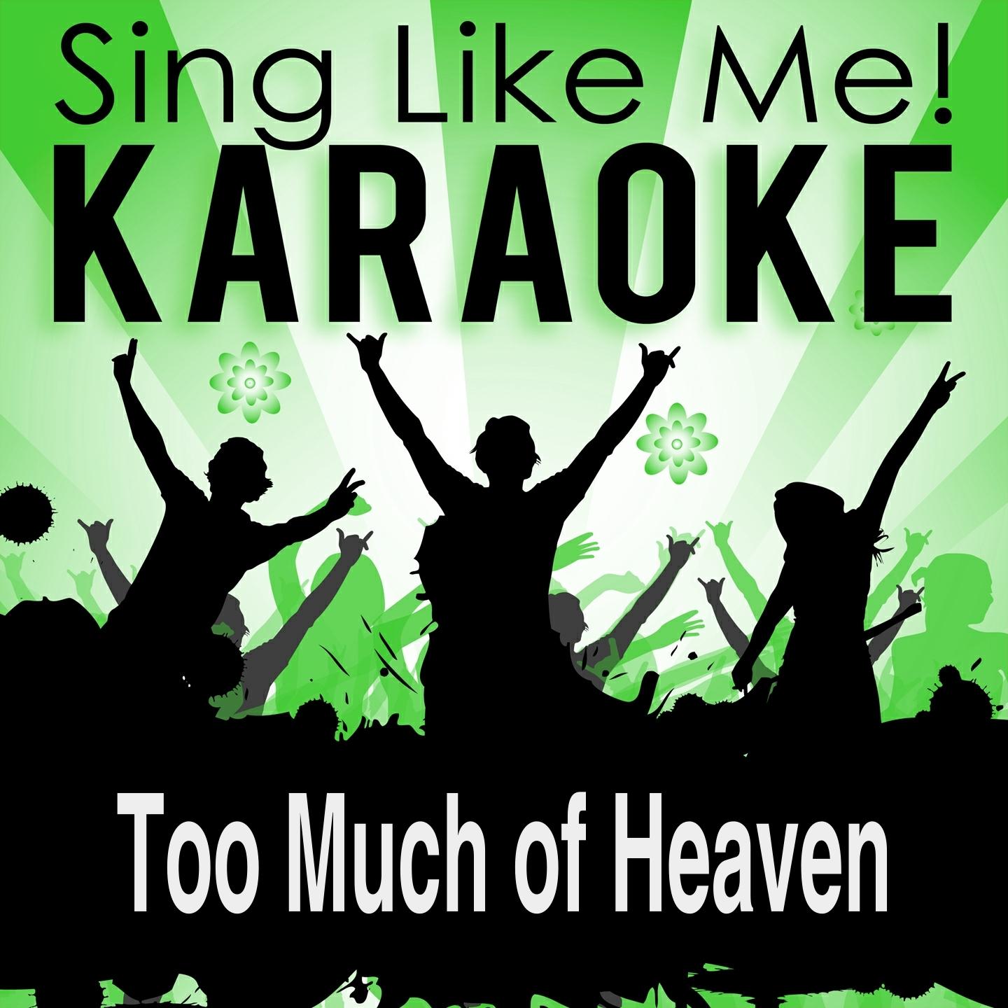 Постер альбома Too Much of Heaven (Karaoke Version) (Originally Performed By Eiffel 65)