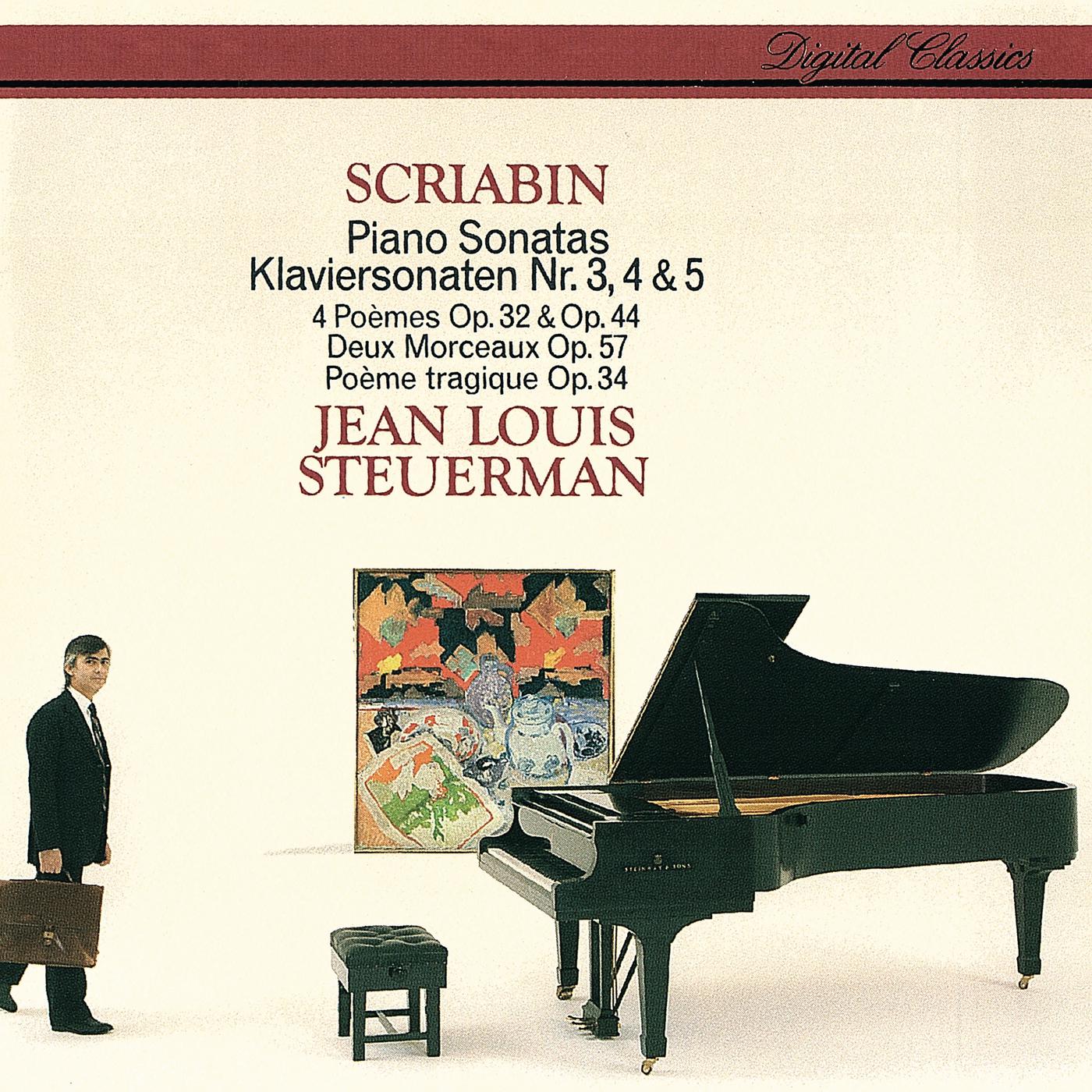 Постер альбома Scriabin: Piano Sonatas Nos. 3-5 etc