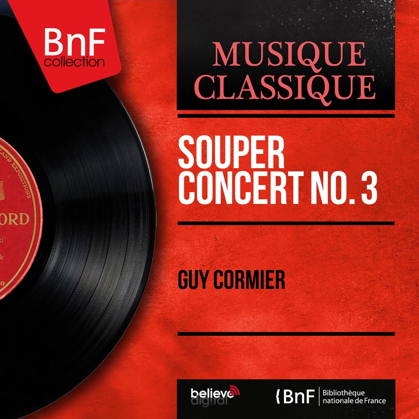 Постер альбома Souper concert No. 3 (Mono Version)