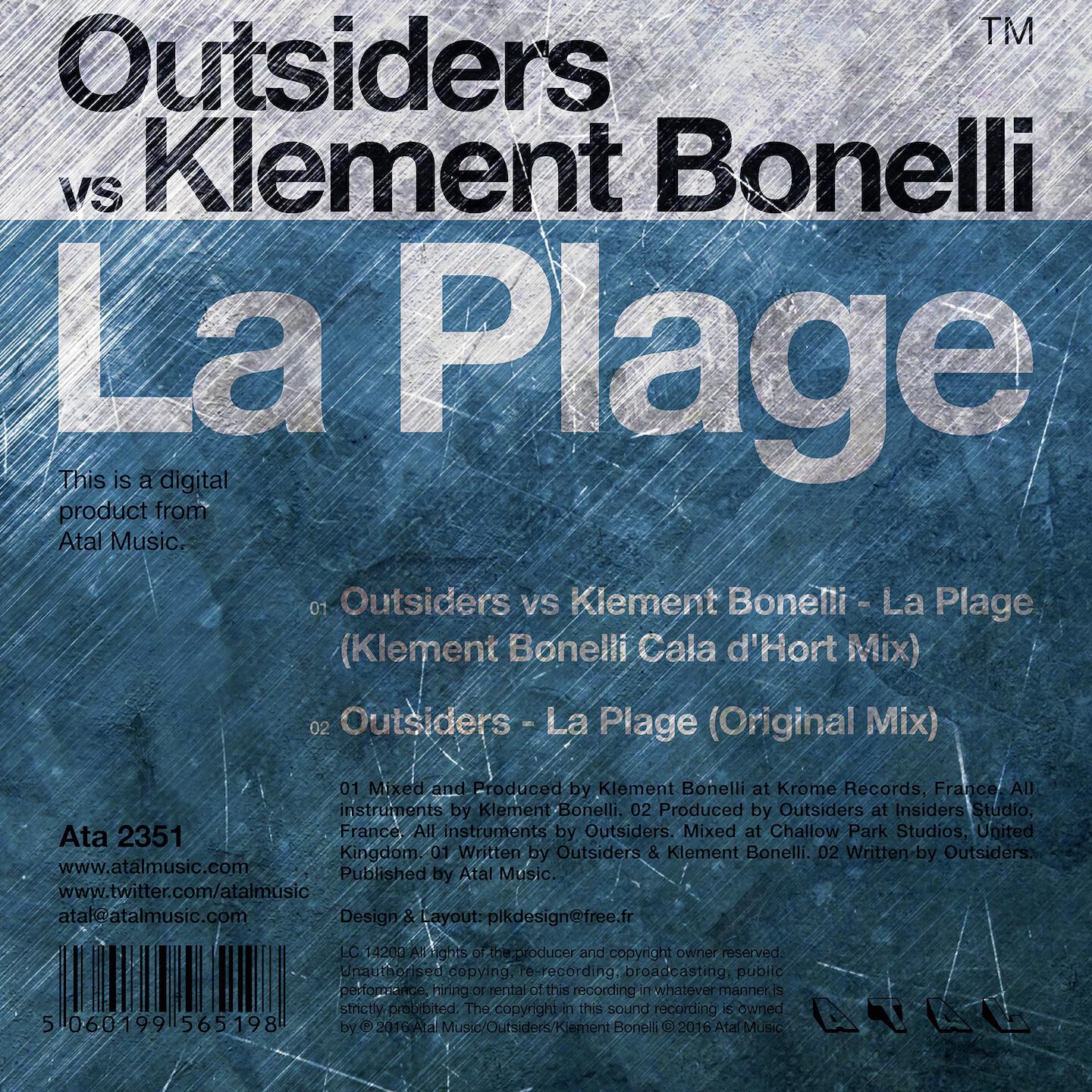 Outsiders Fr - La plage (Klement Bonelli Cala d'Hort Mix)
