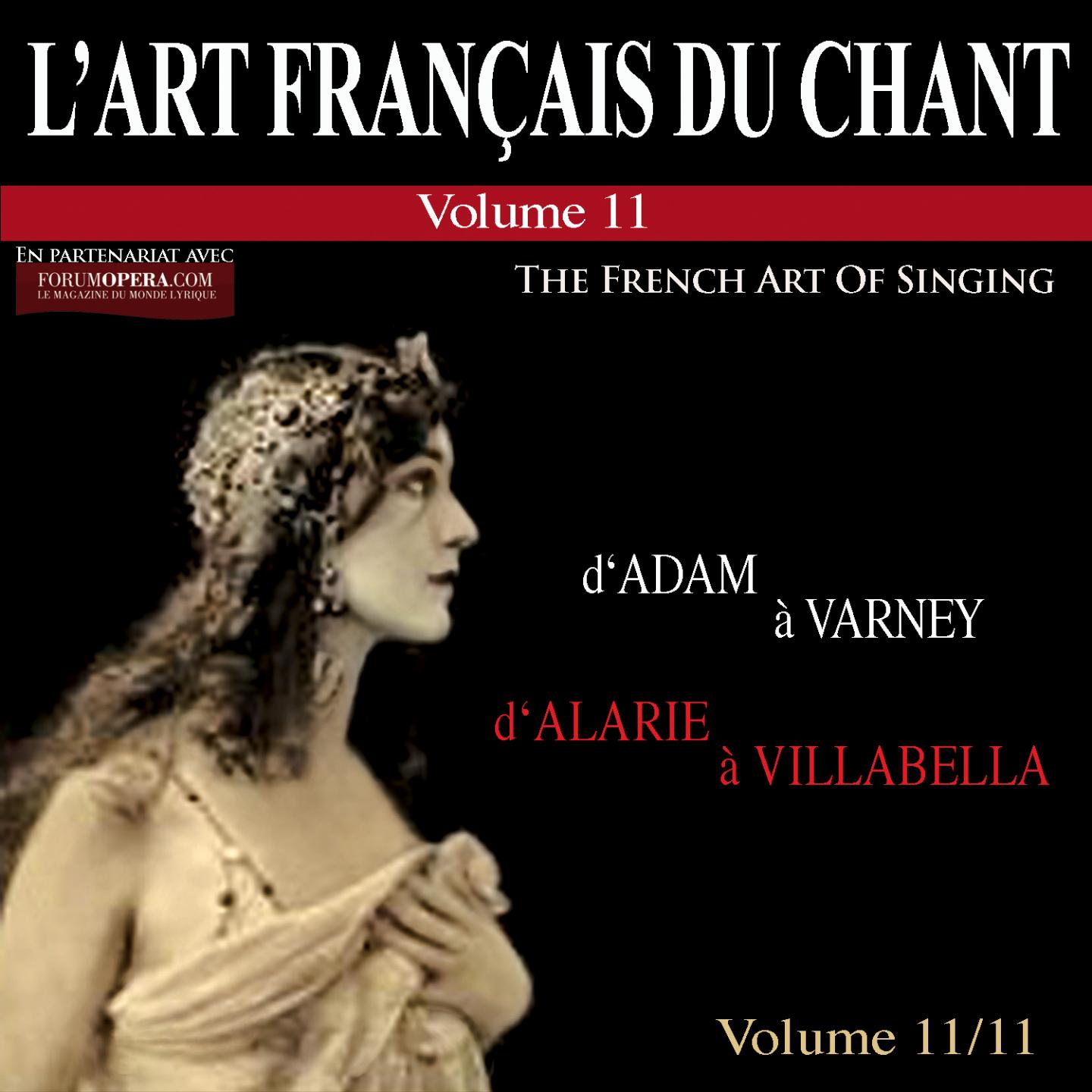 Постер альбома L'art français du chant, Vol. 11